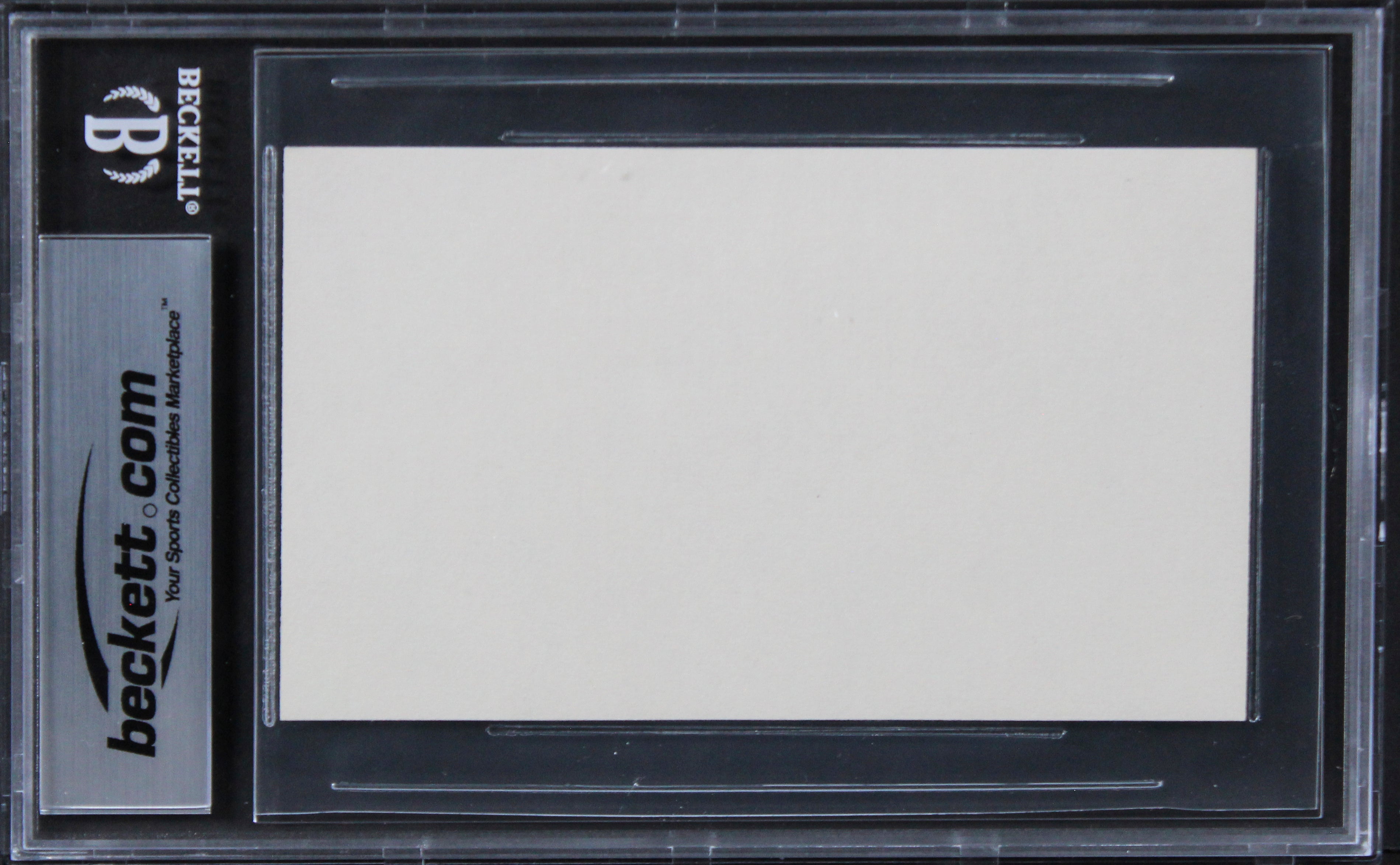 Neil Simon The Odd Couple Authentic Signed 3x5 Index Card BAS Slabbed 2