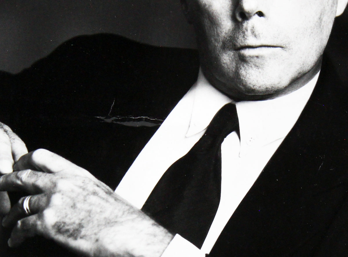 Giorgio Armani Authentic Signed B&W 12x16 Photo Autographed BAS #AB14608