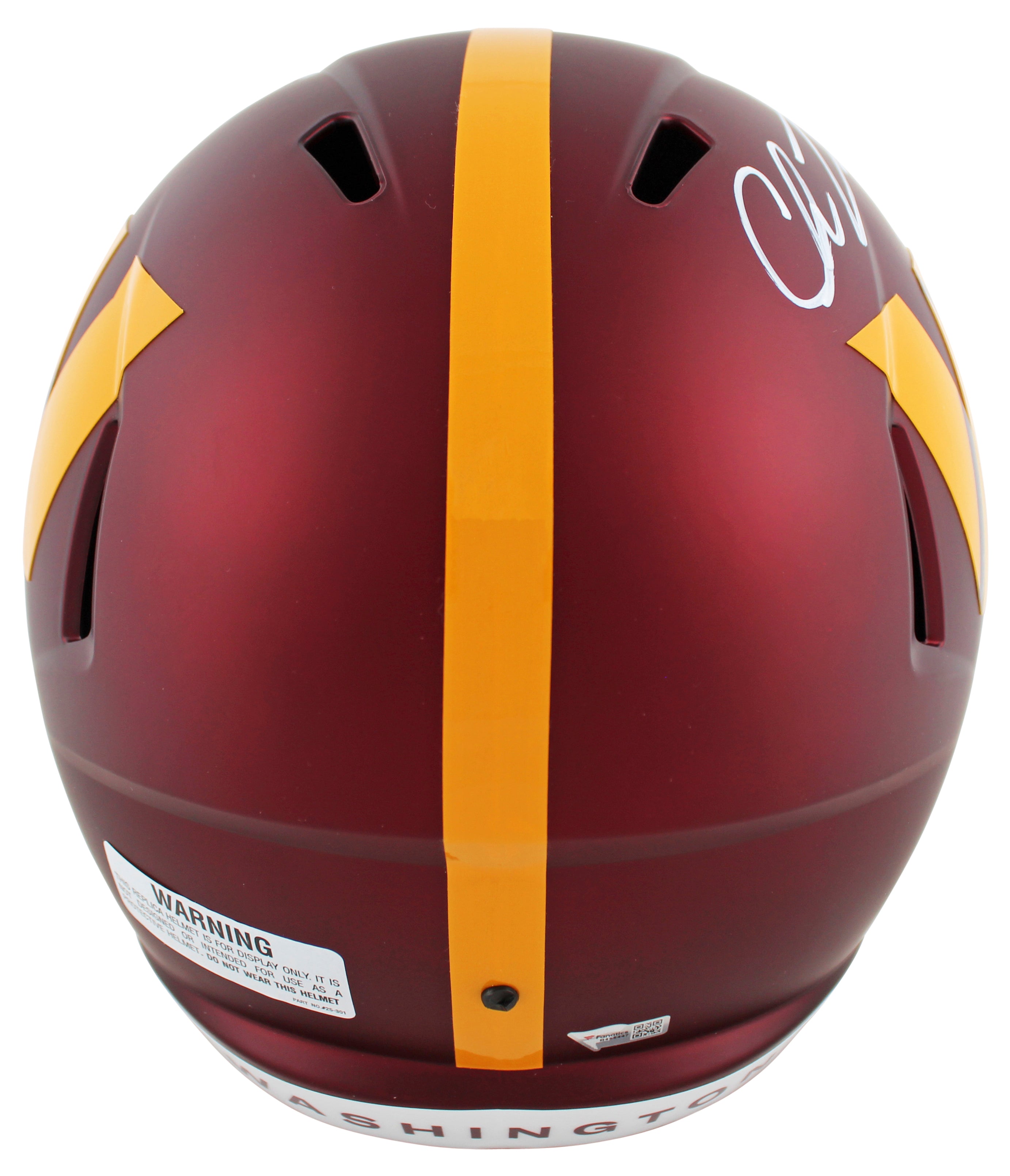 Commanders Chase Young Authentic Signed Full Size Speed Rep Helmet Fanatics