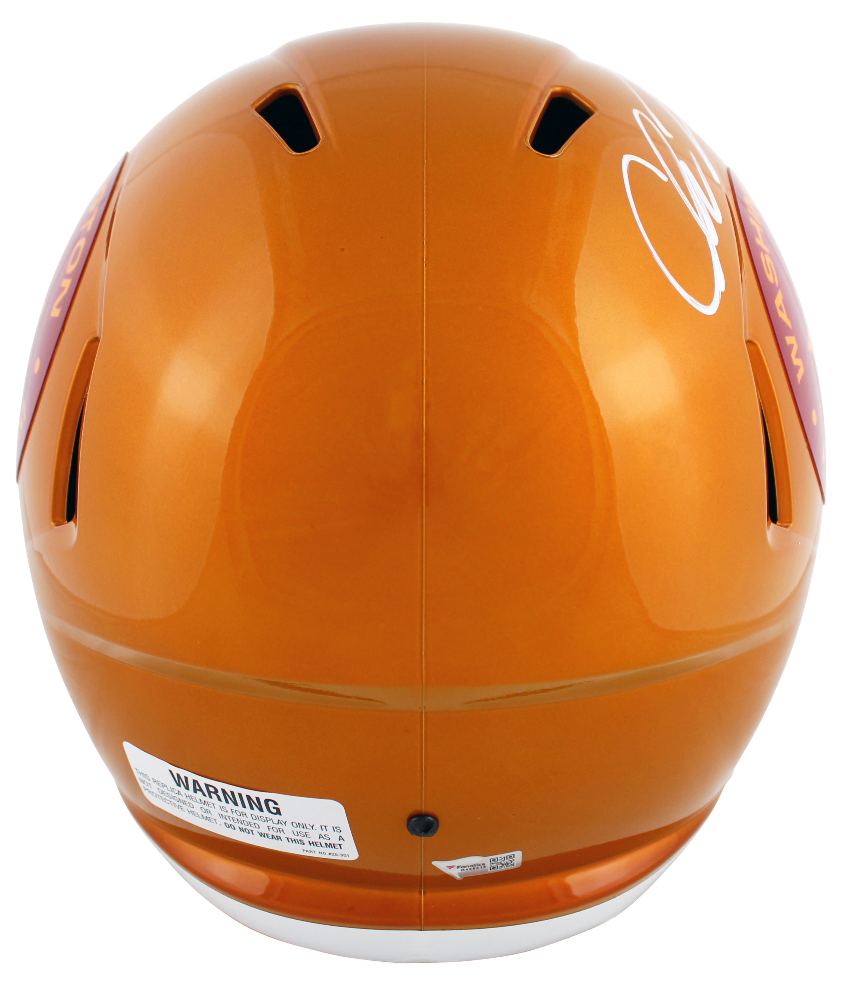 WFT Chase Young Authentic Signed Flash Full Size Speed Rep Helmet Fanatics