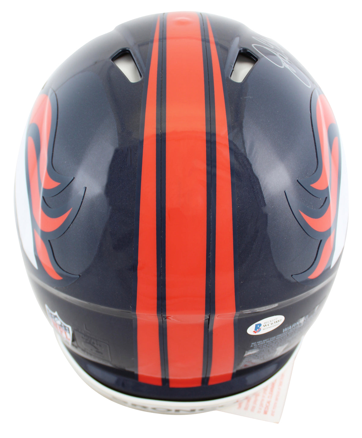 Broncos John Elway "HOF 04" Signed Proline Full Size Speed Helmet BAS Witnessed