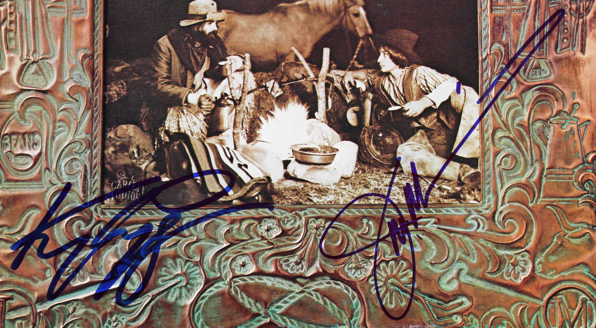 Kenny Loggins & Jim Messina Signed Native Sons Album Cover W/ Vinyl BAS #Q61672