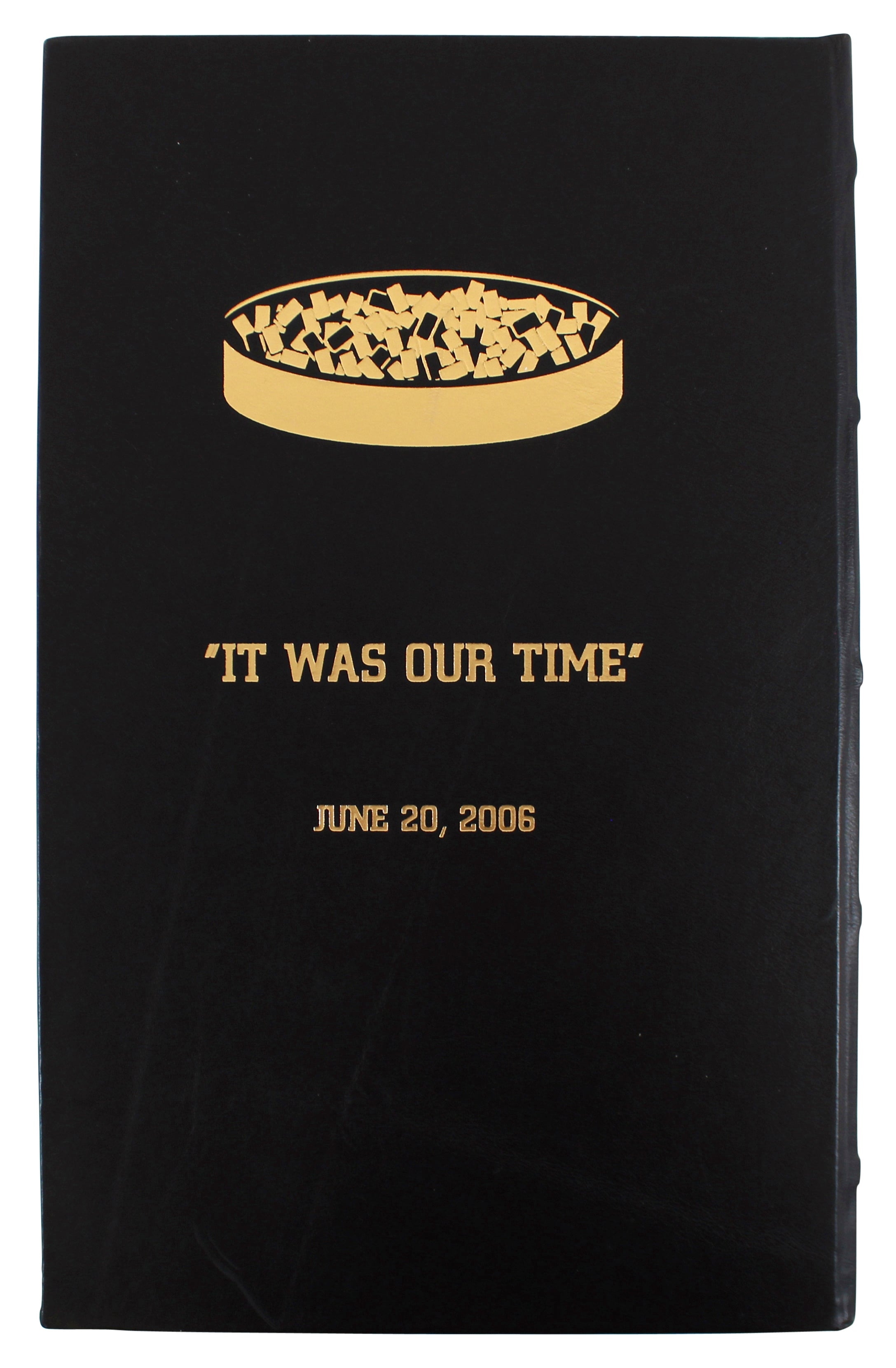 Shaquille O'Neal Signed 2006 NBA Championship 15 Strong Coffee Table Book BAS