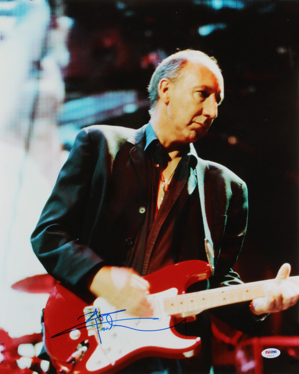 Pete Townshend The Who Authentic Signed 16x20 Photo Autographed PSA/DNA #U70573