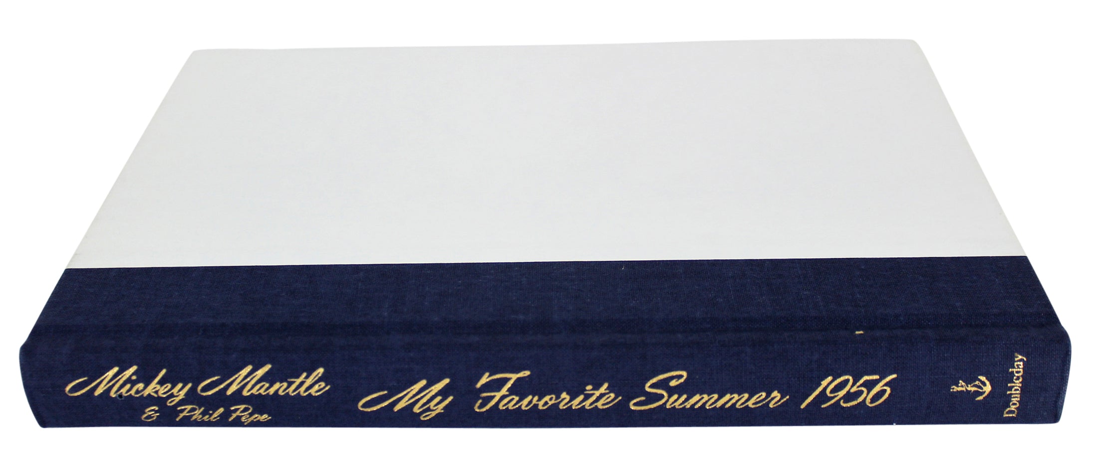 Yankees Mickey Mantle My Favorite Summer 1956 Hardcover Book Un-signed