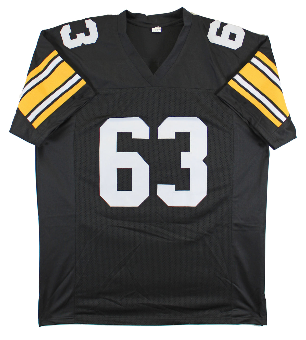 Dermontti Dawson "HOF 12" Signed Black Throwback Pro Style Jersey BAS Witnessed