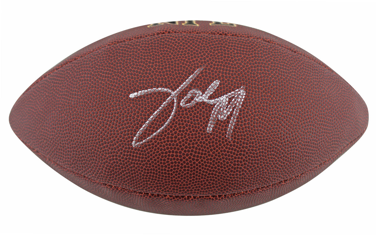 Patriots Joe Milton Authentic Signed Wilson Super Grip Nfl Football BAS #AD77092