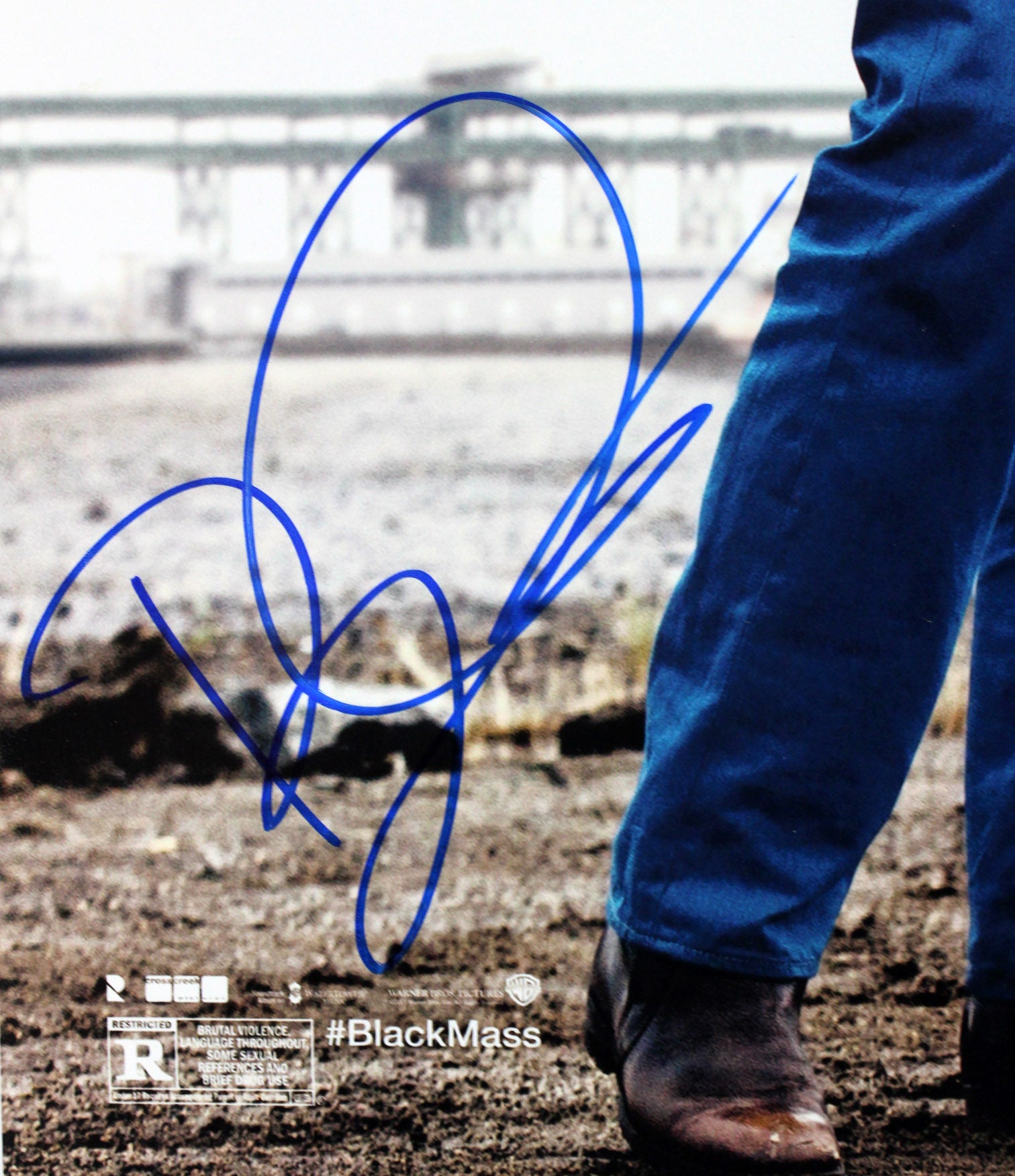 Joel Edgerton & Bill Camp Black Mass Authentic Signed 12x18 Photo BAS #H44831