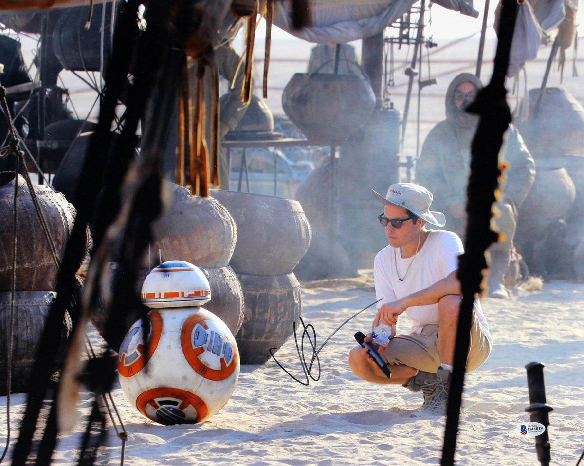 J.J. Abrams Star Wars The Force Awakens Authentic Signed 16x20 Photo BAS #H44818