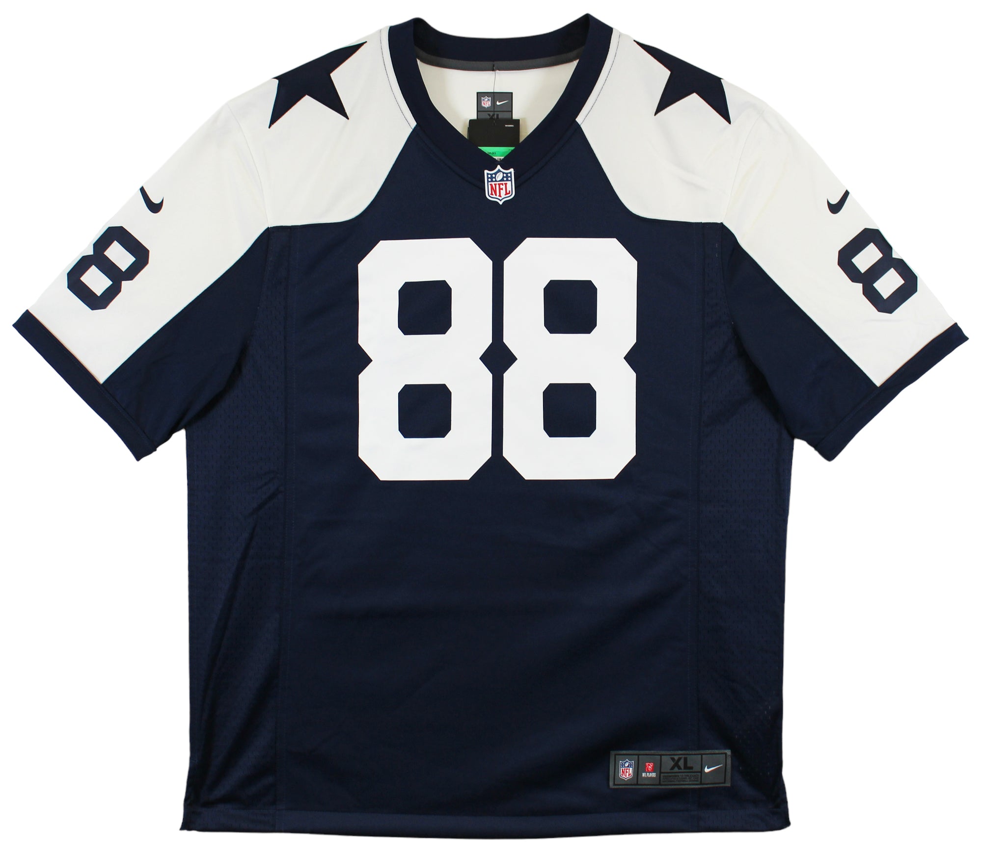 Cowboys CeeDee Lamb Signed Navy Blue Thanksgiving Nike Game Jersey Fanatics