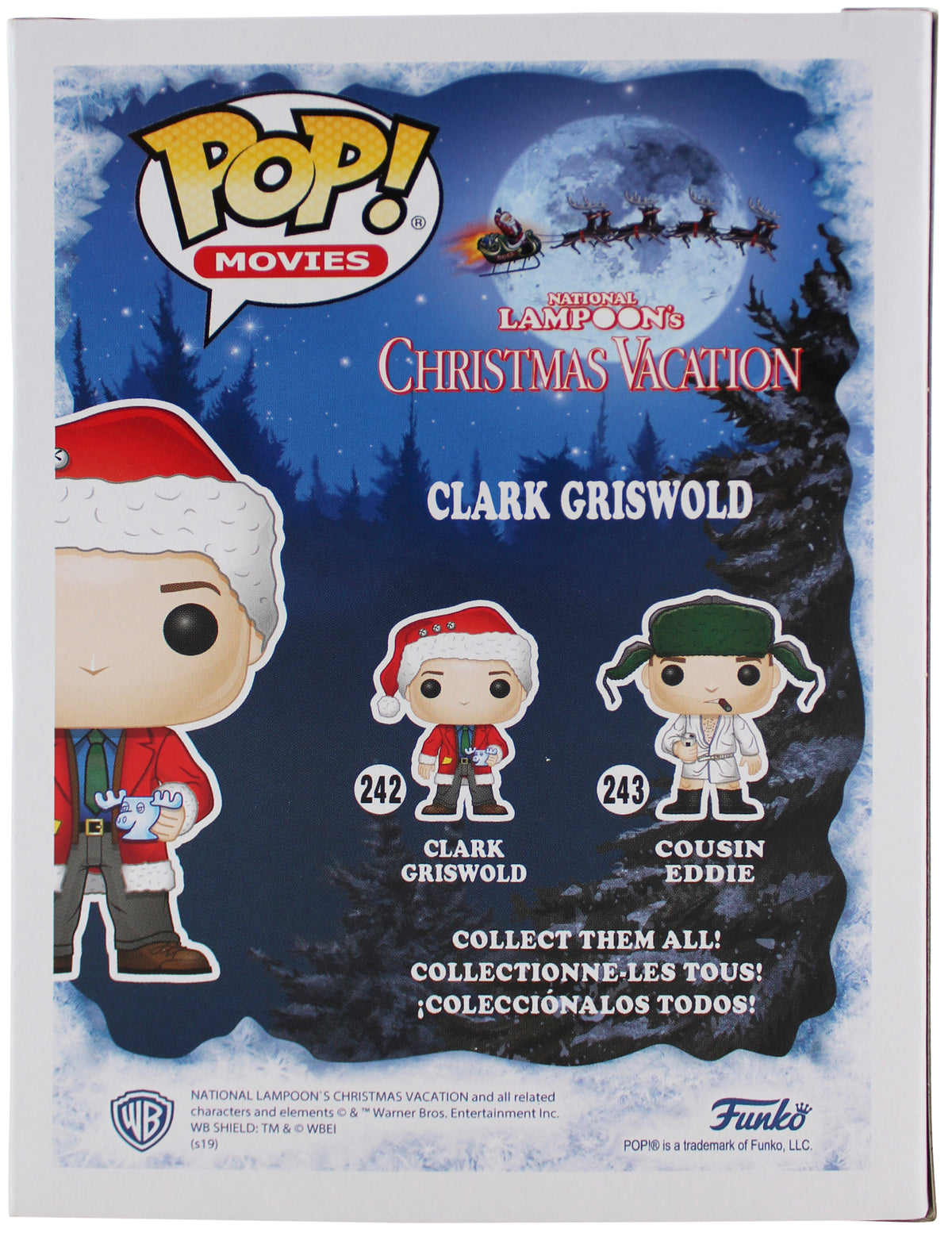 Chevy Chase Christmas Vacation Clark Signed
Funko Pop Vinyl Figure BAS #WD24651