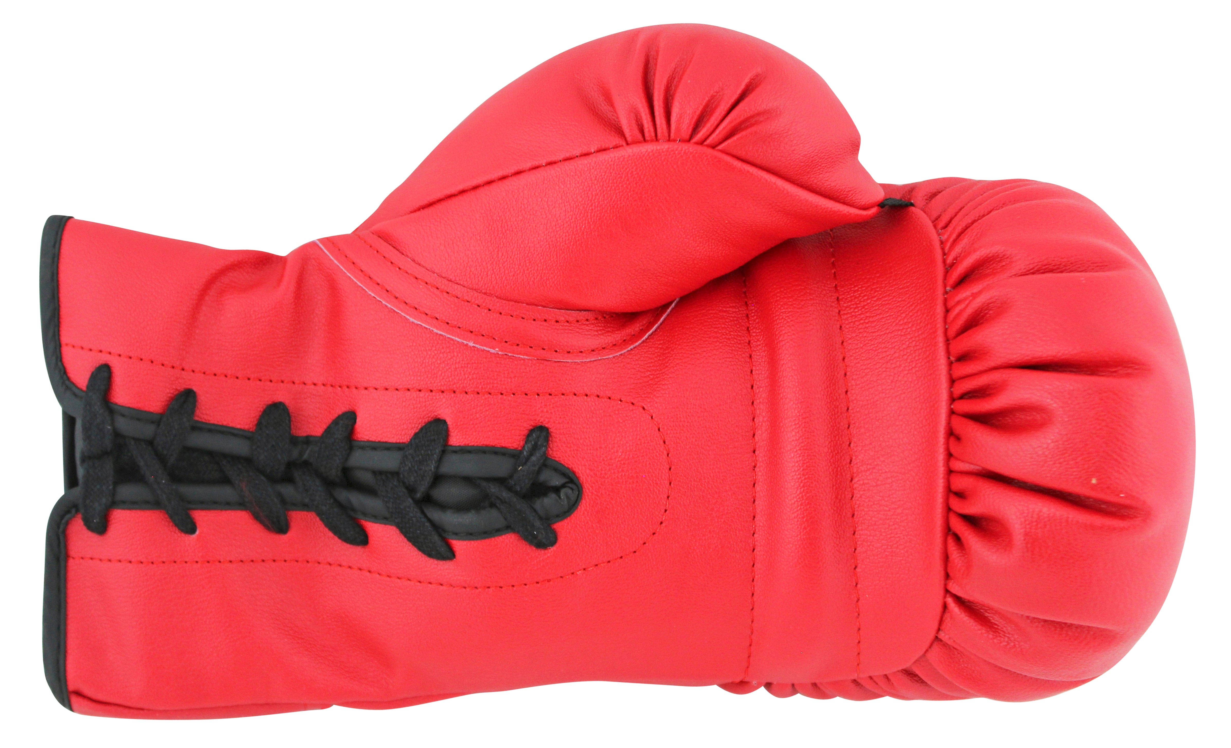 Muhammad Ali "Cassius Clay" Signed Red Everlast Boxing Glove PSA Itp #5A02784