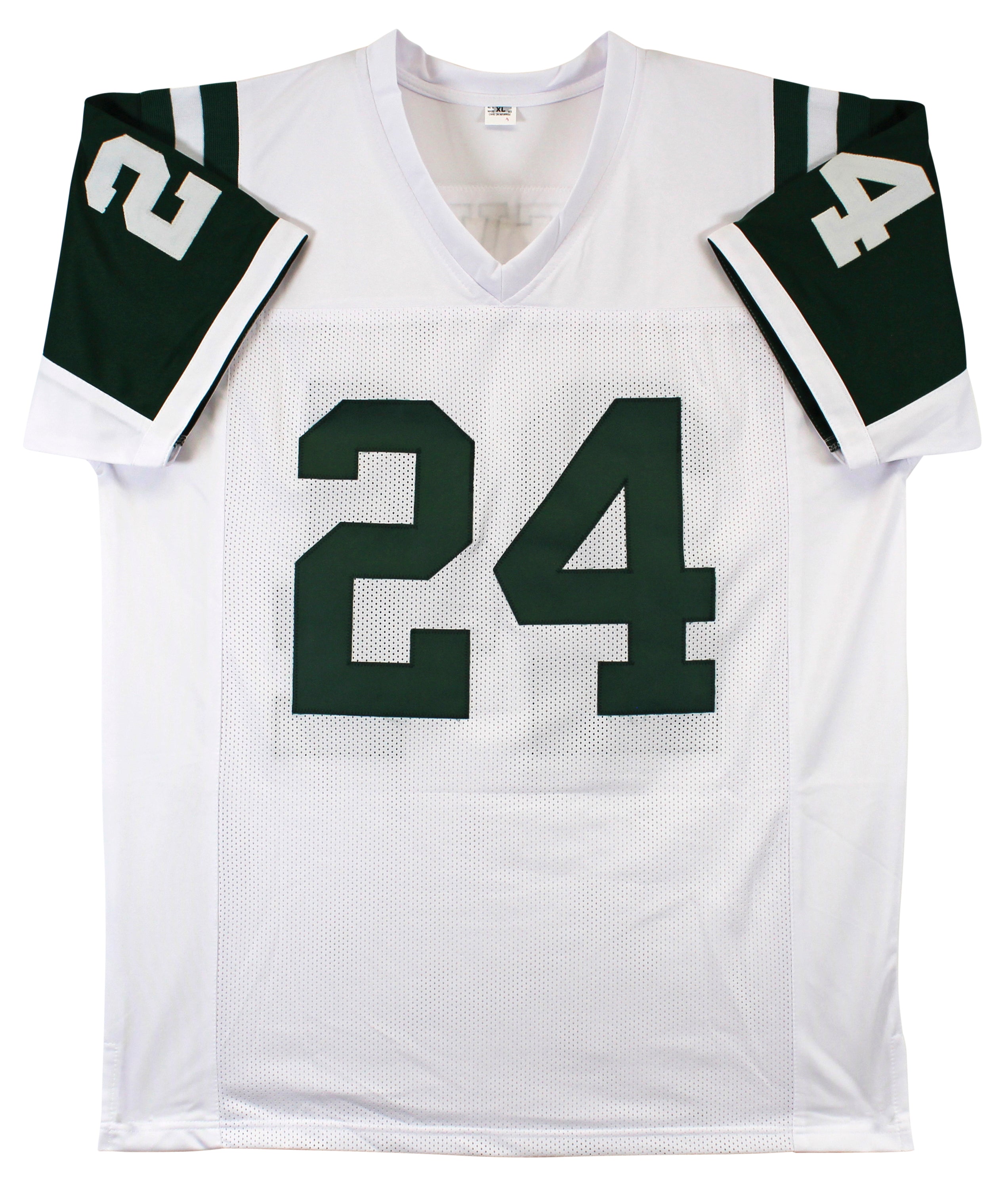 Darrelle Revis Authentic Signed White Pro Style Jersey Autographed BAS Witnessed