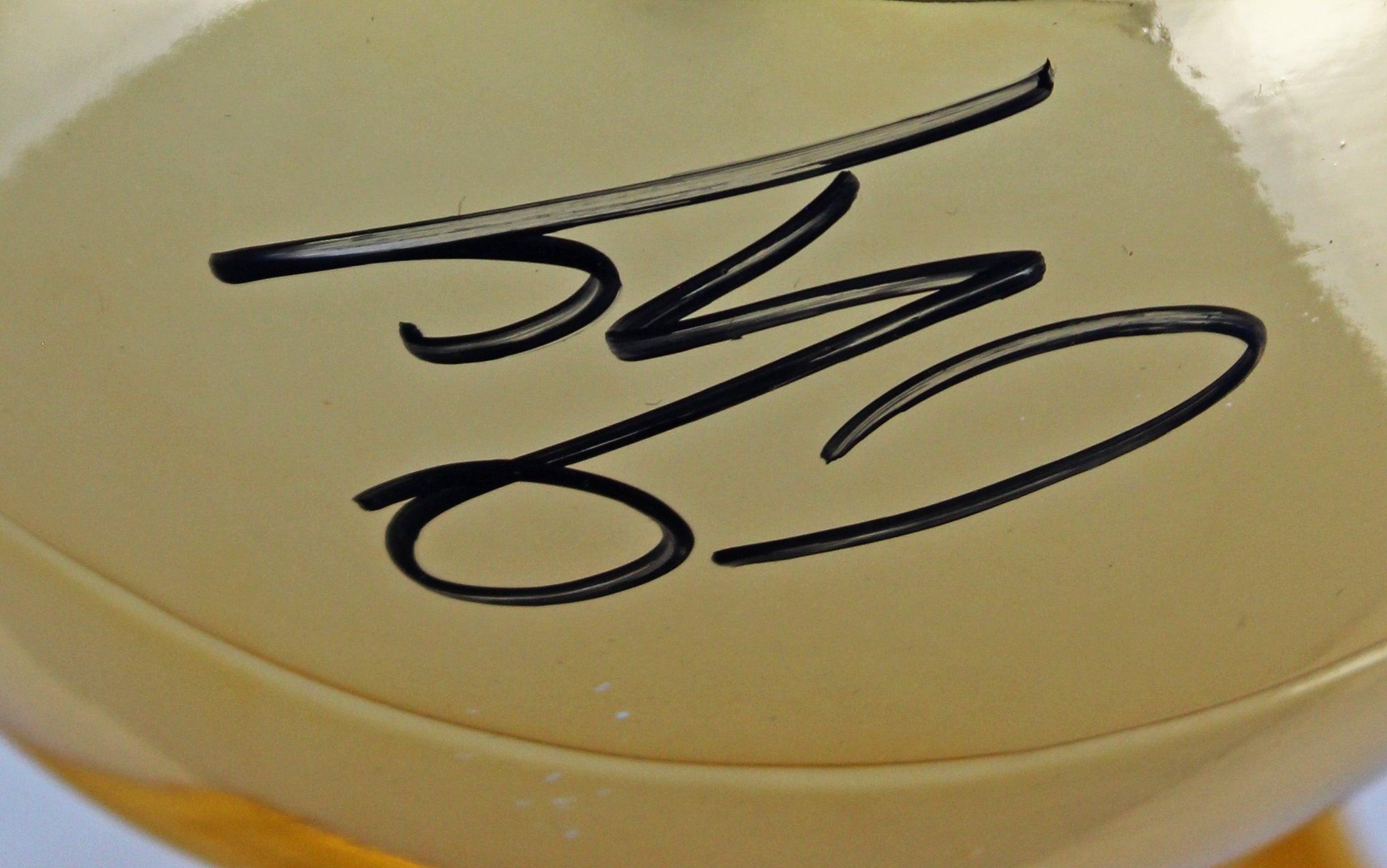 Lakers Shaquille O'Neal Signed 12" Replica Larry O'Brien Trophy BAS #T21651