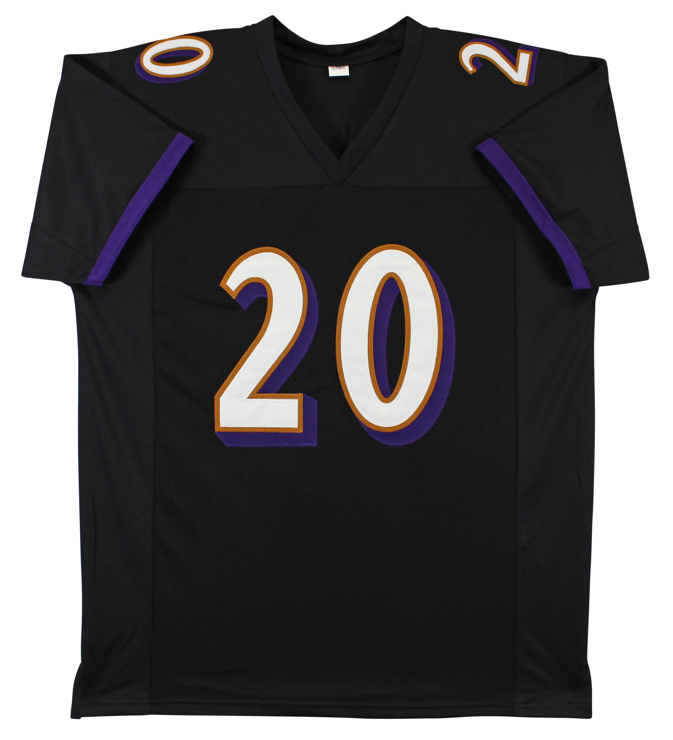 Ed Reed Authentic Signed Black Pro Style Jersey Autographed BAS Witnessed