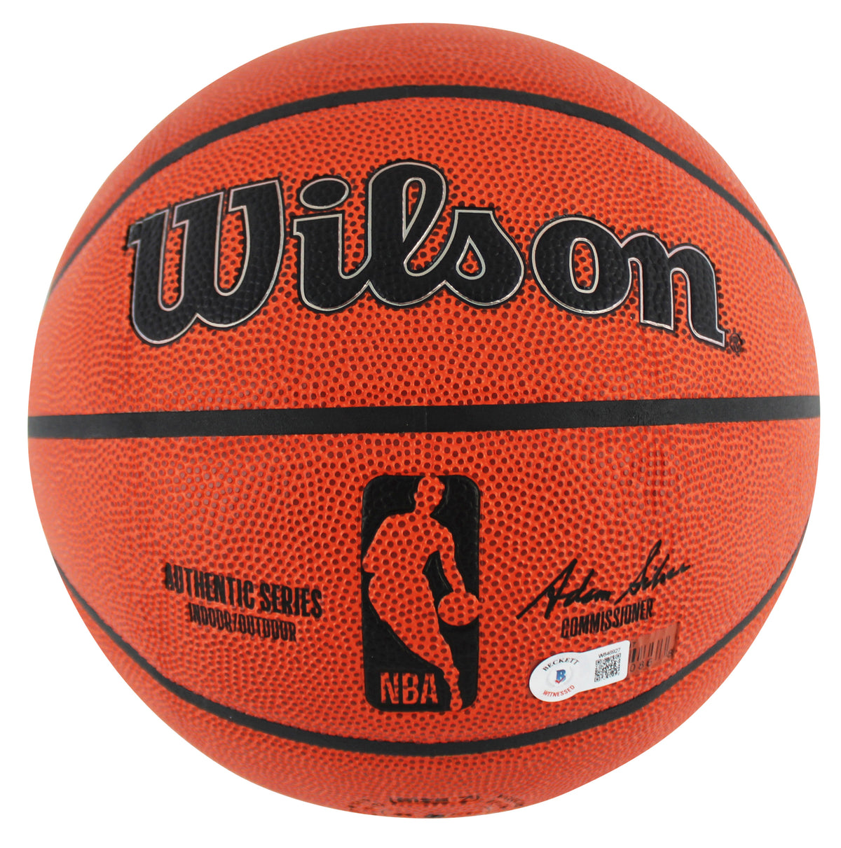 Celtics Kevin Garnett Authentic Signed Wilson Basketball W/ Case BAS Witnessed