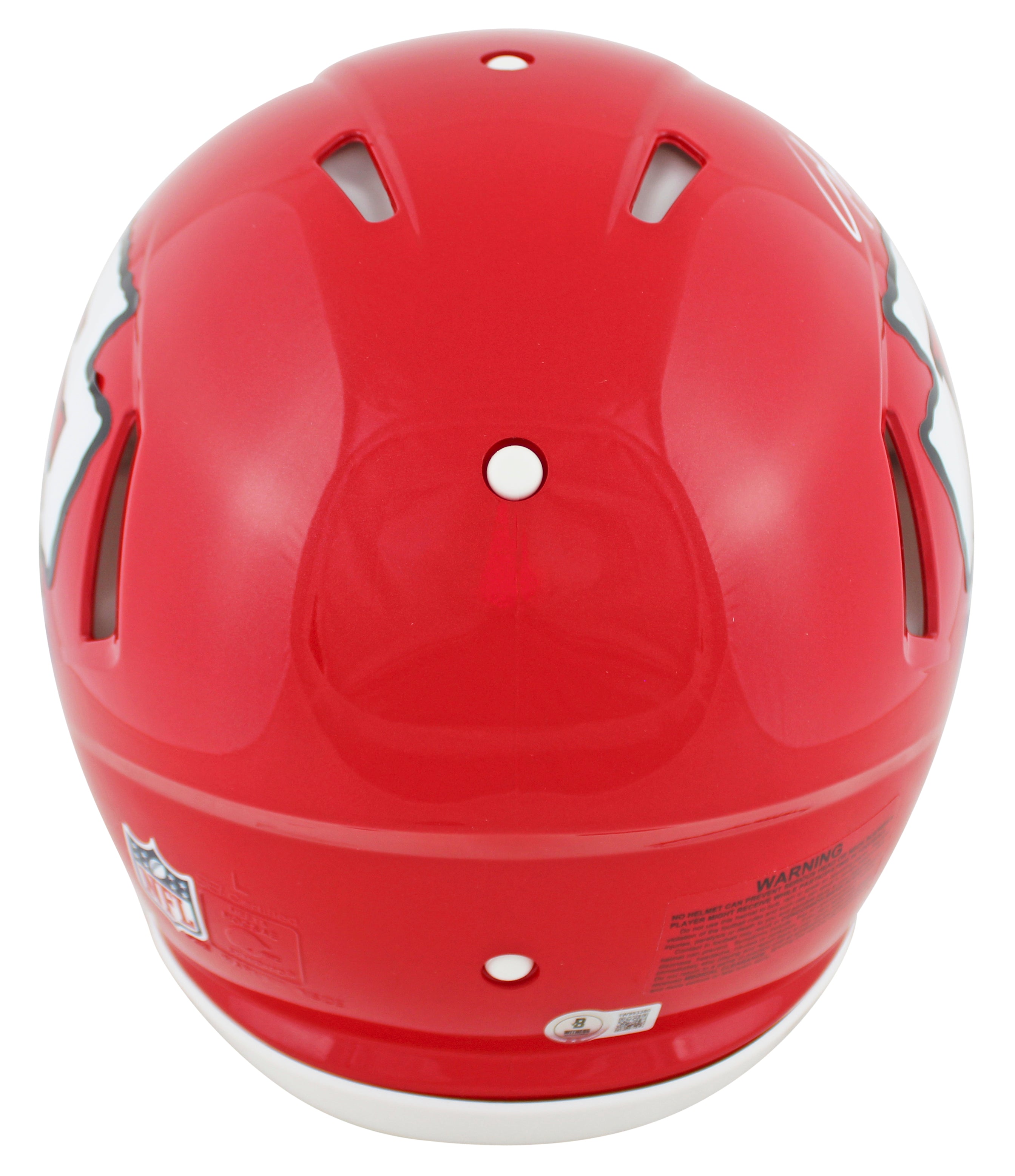 Chiefs Tony Gonzalez Signed Full Size Speed Proline Helmet w/ White Sig BAS Wit