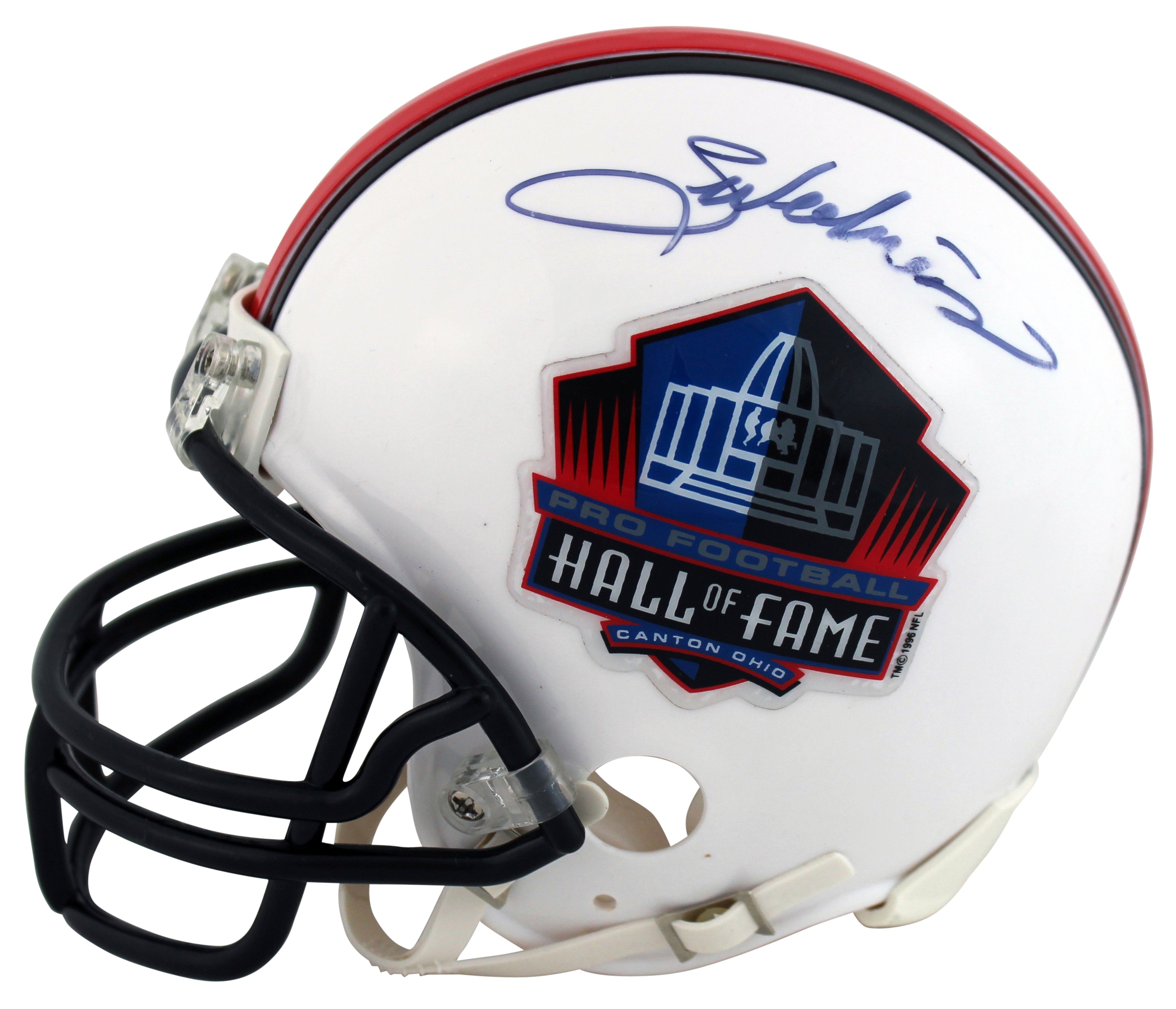 Bears Walter Payton "Sweetness" Signed Hall Of Fame Mini Helmet BAS #AB77825