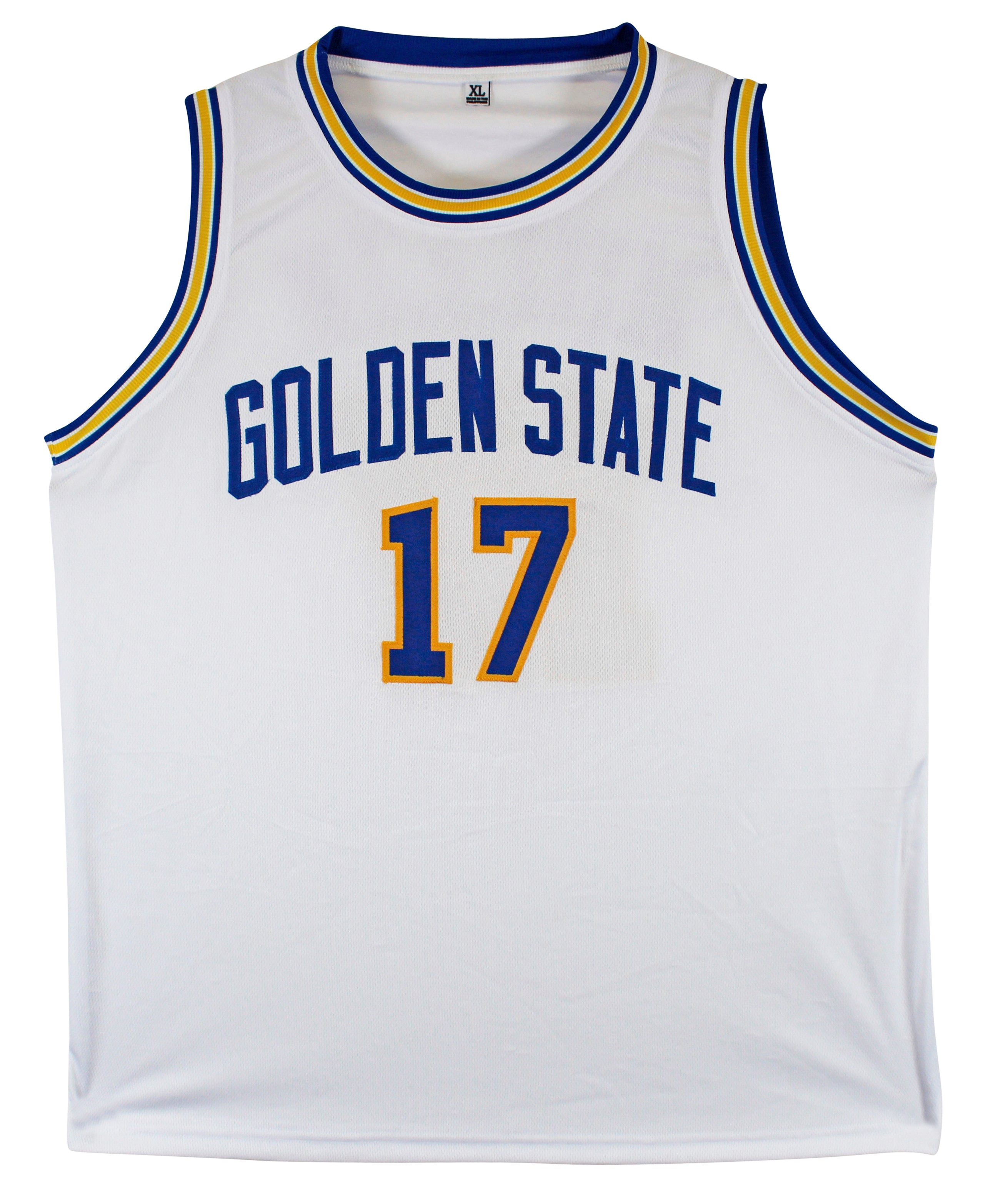 Chris Mullin Authentic Signed White Pro Style Jersey BAS Witnessed #1W855181