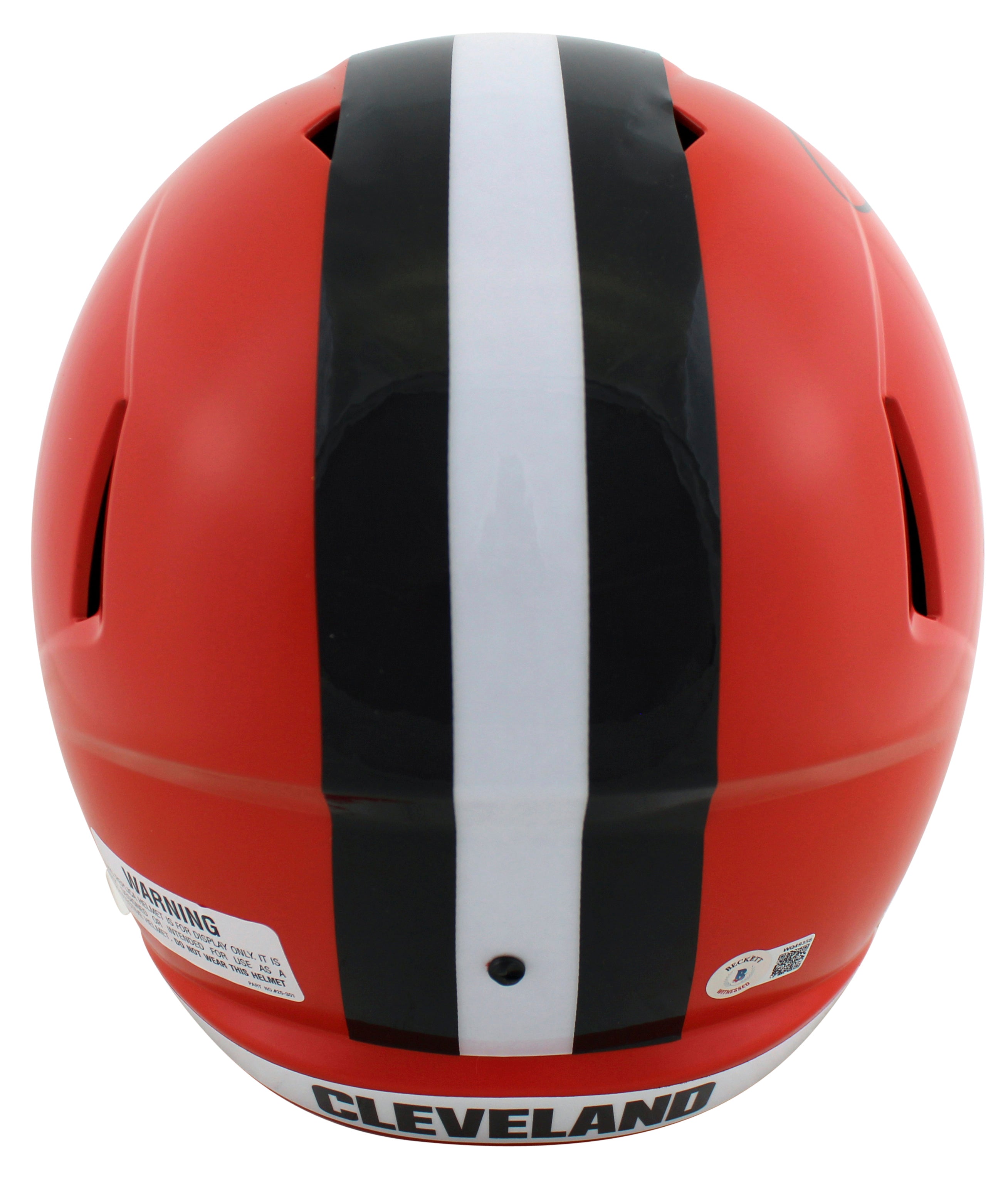 Browns Odell Beckham Jr. Authentic Signed Full Size Speed Rep Helmet BAS Witness
