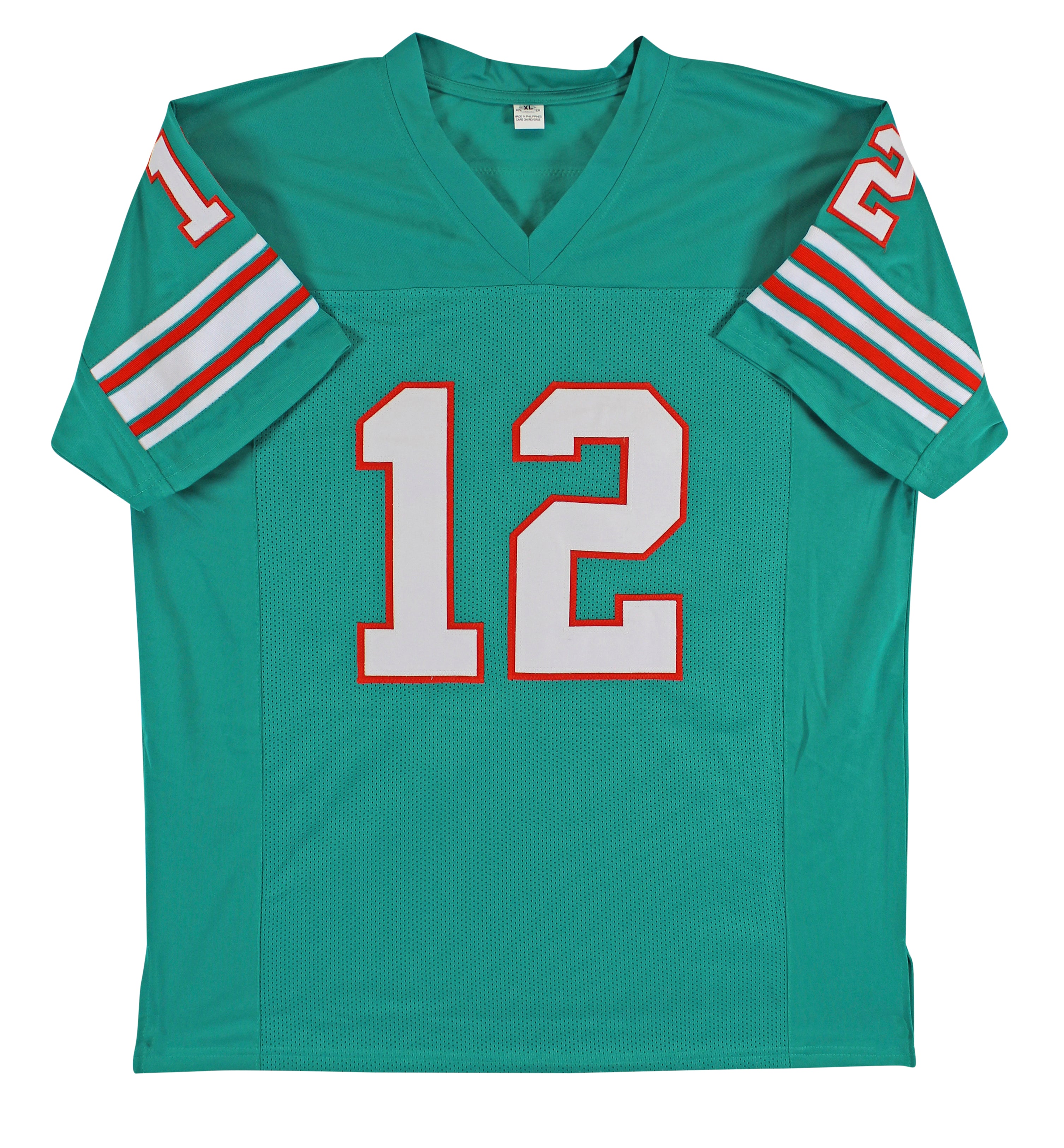 Bob Griese Authentic Signed Teal Pro Style Jersey Autographed JSA Witness
