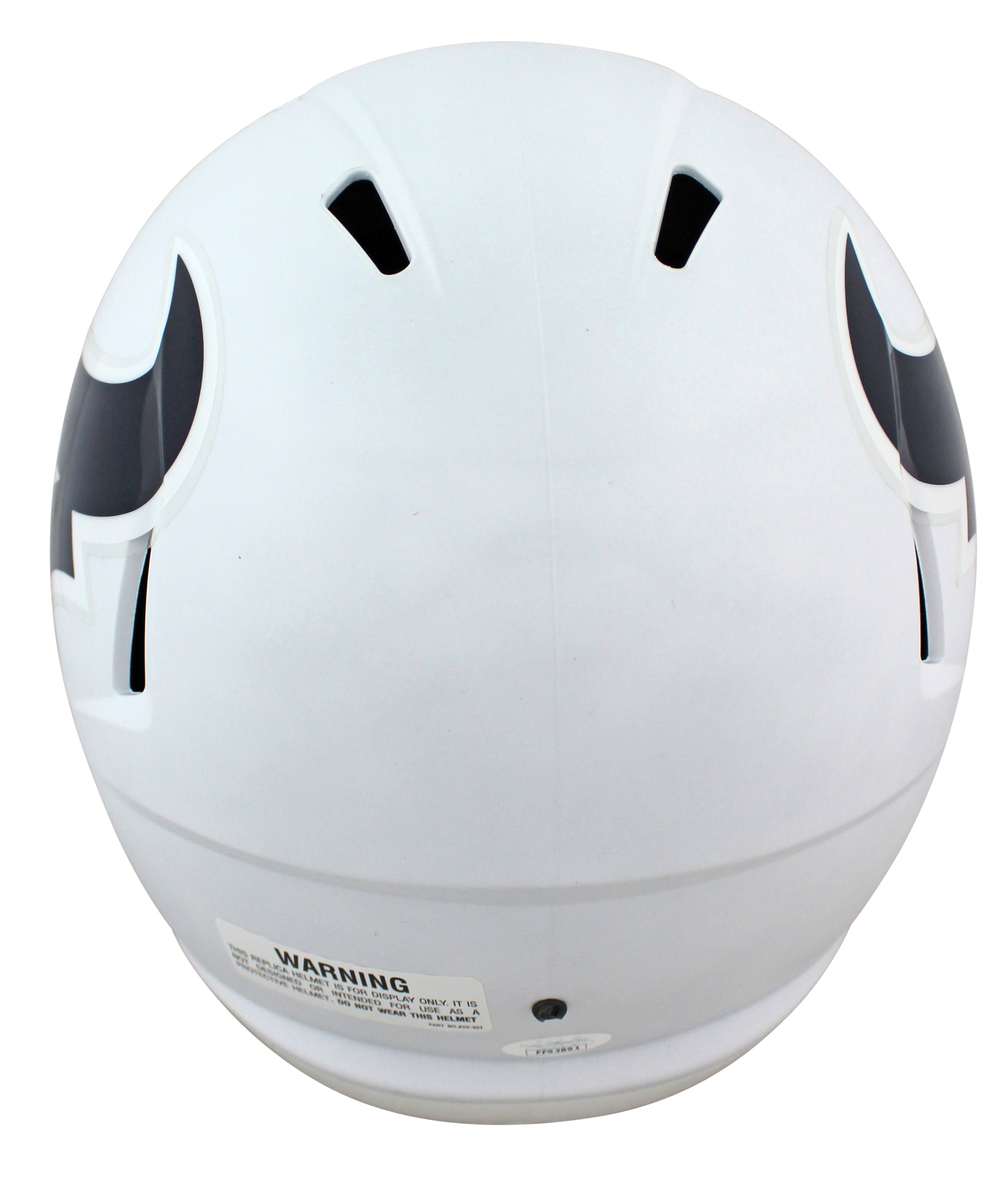 Texans Deshaun Watson Signed Flat White Full Size Speed Rep Helmet JSA Witnessed