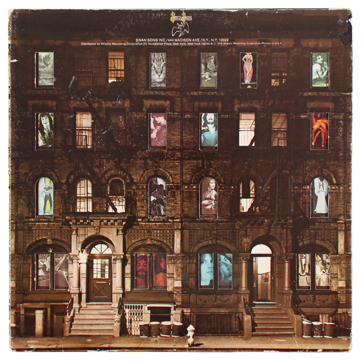 Robert Plant & John Paul Jones Led Zeppelin Signed Album Cover PSA/DNA #P98835