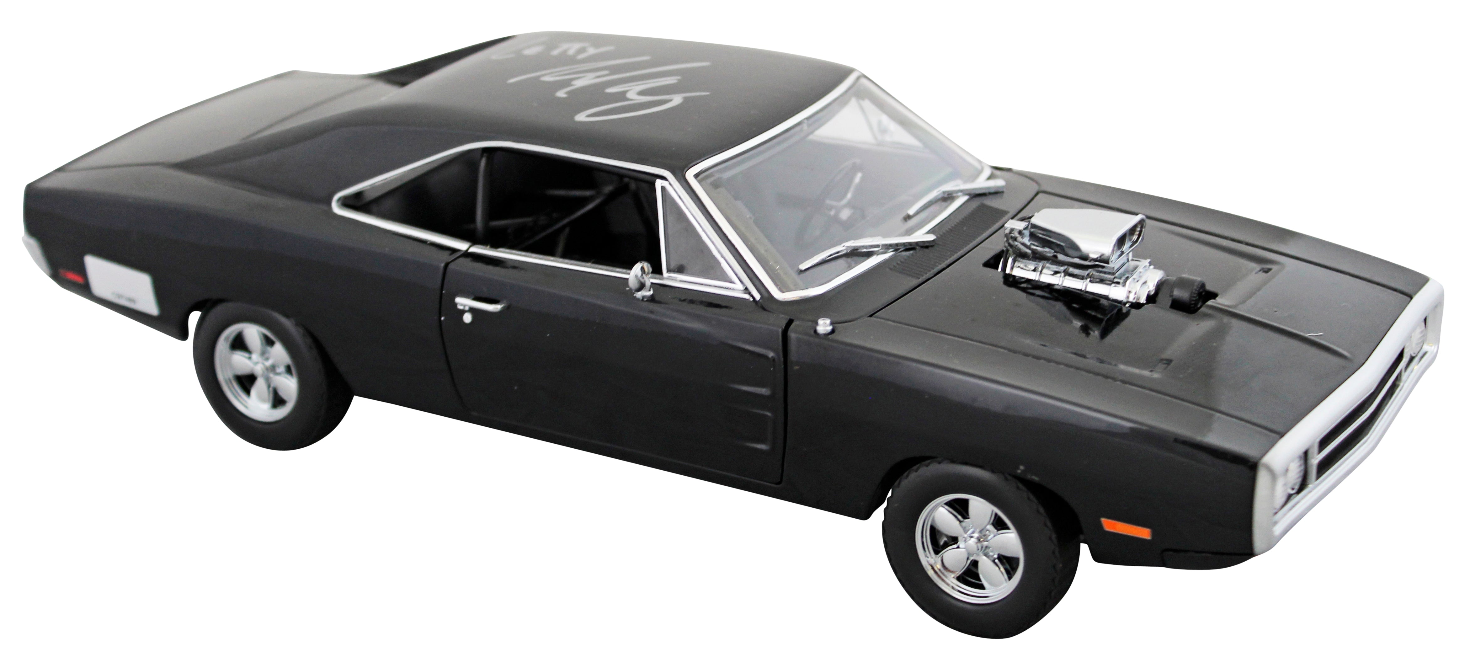 Michelle Rodriguez "Letty" Signed 1970 Dodge Charger 1:18 Scale Die Cast Car BAS