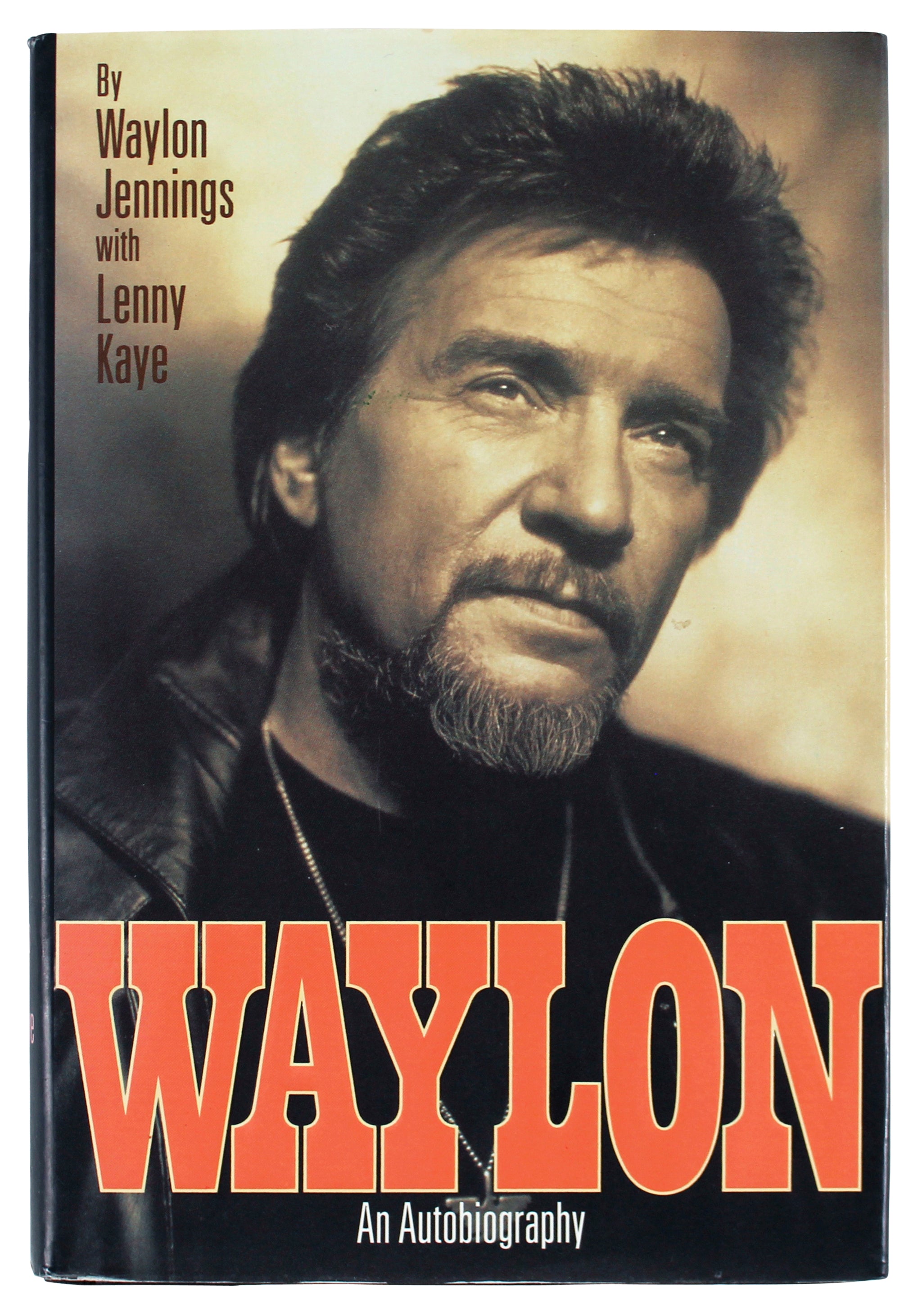 Waylon Jennings Signed Autobiography 1st Edition Hard Cover Book BAS #BG83274