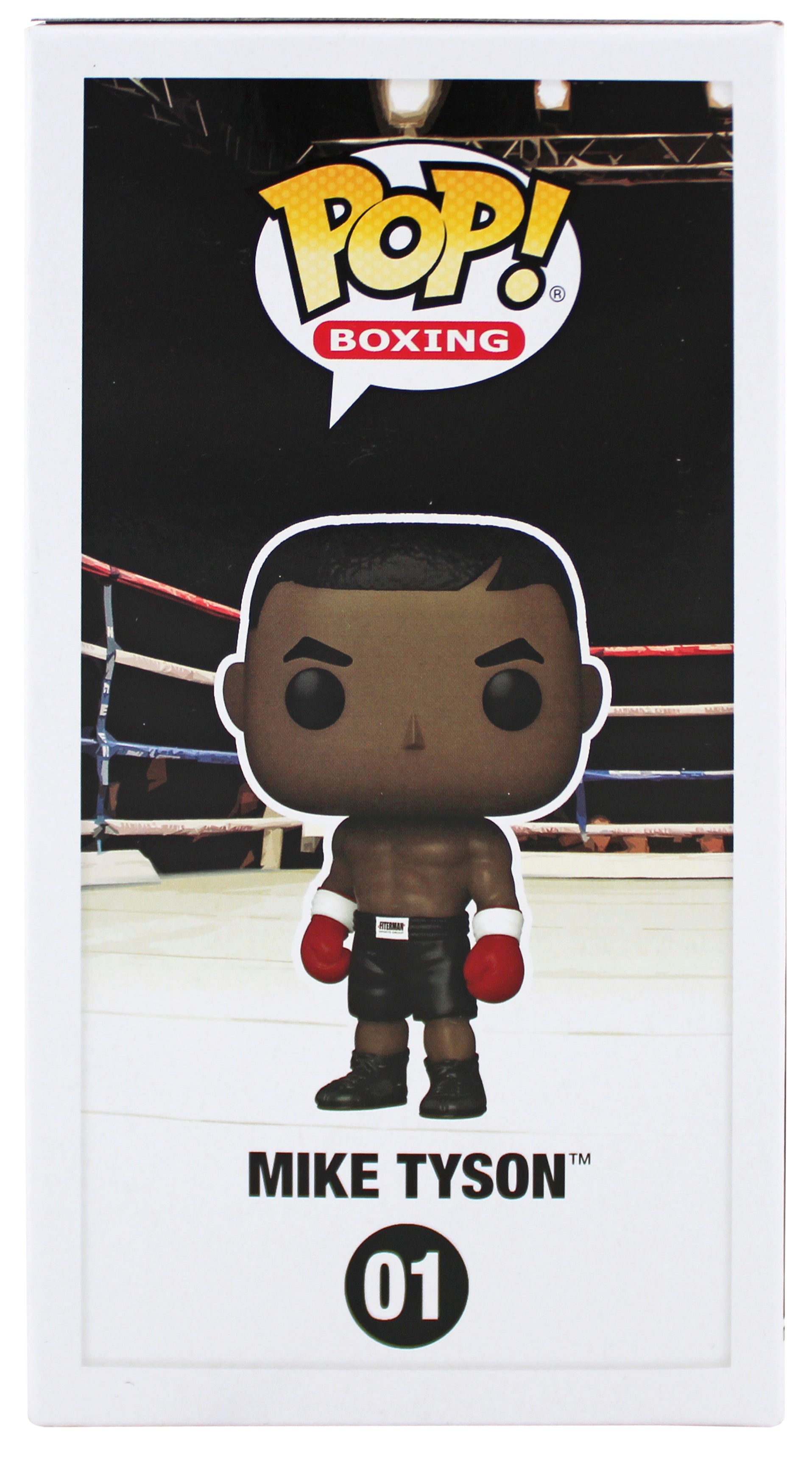 Mike Tyson Authentic Signed Funko Pop Vinyl Figure w/ Red Signature BAS