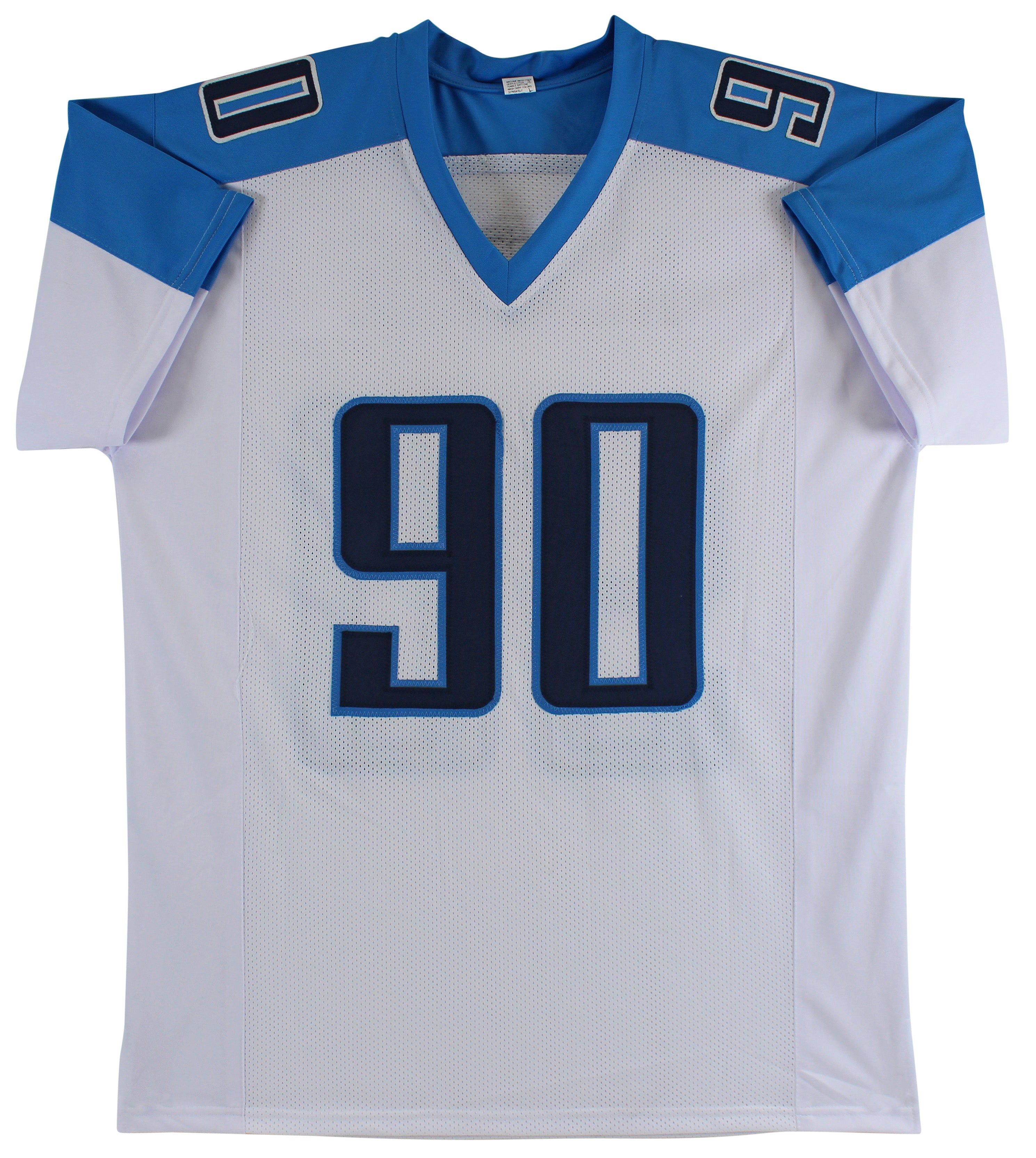 Jevon Kearse Authentic Signed White Pro Style Jersey Autographed BAS Witnessed