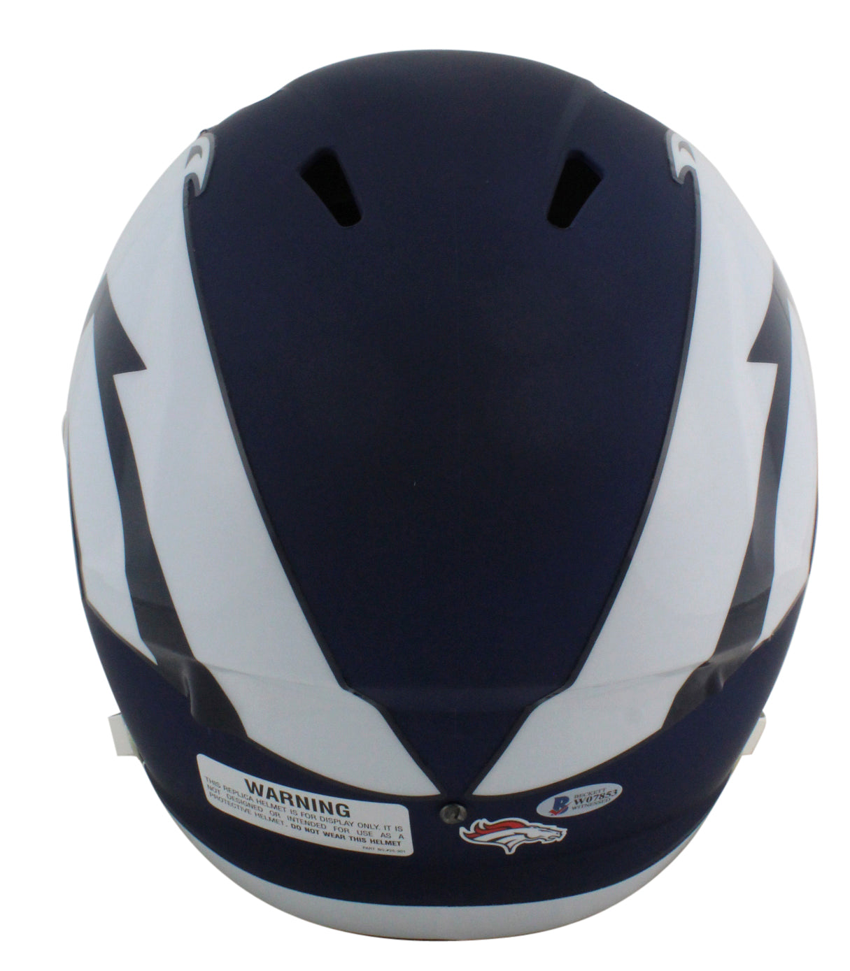 Broncos John Elway "HOF 04" Signed Amp Riddell Full Size Speed Rep Helmet BAS