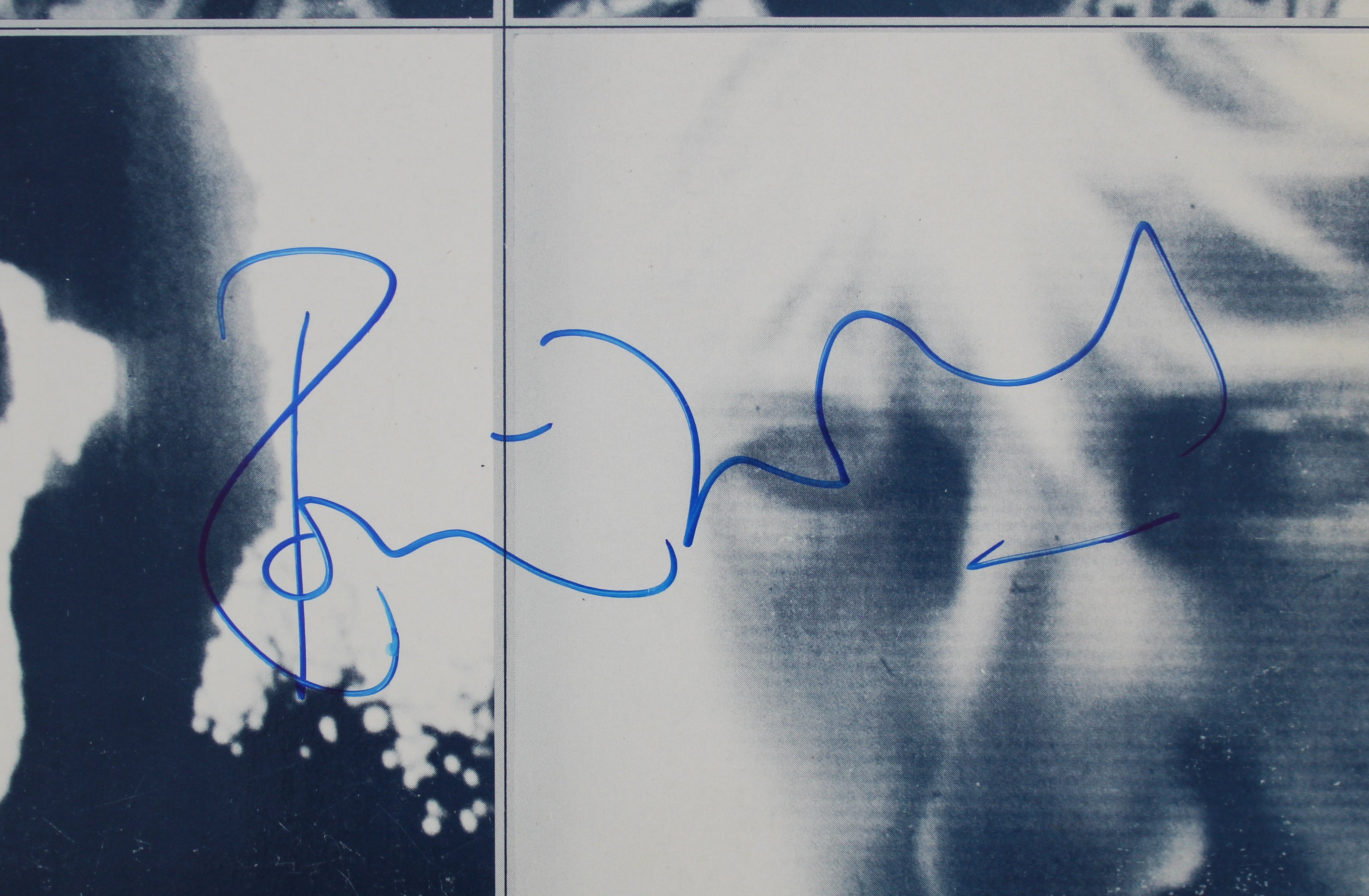 Ronnie Wood The Rolling Stones Signed Emotional Rescue Album Cover BAS #BG82244