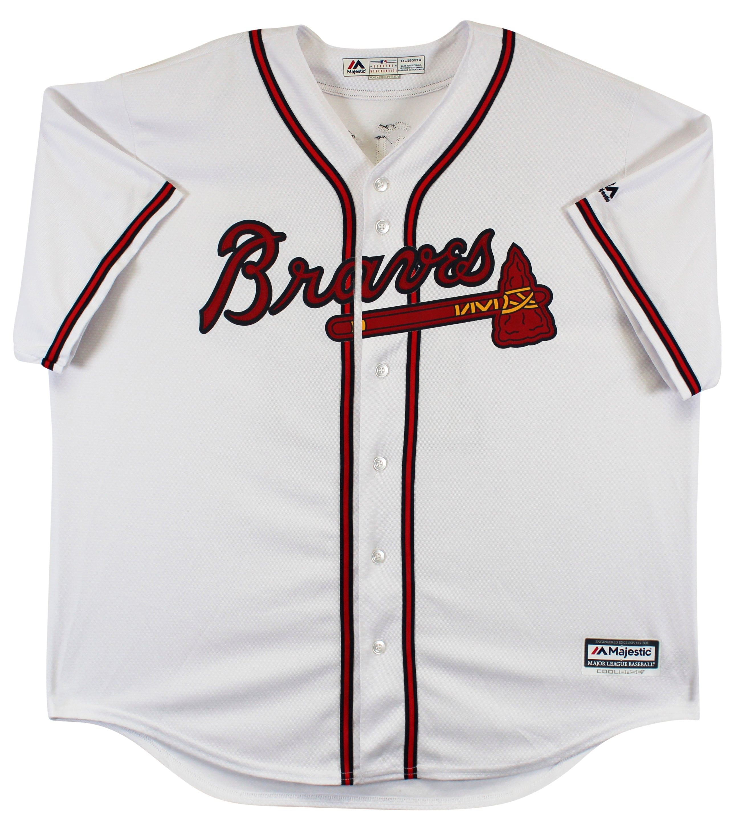 Braves Ronald Acuna Jr. Signed White Majestic Cool Base Jersey JSA #MM76486