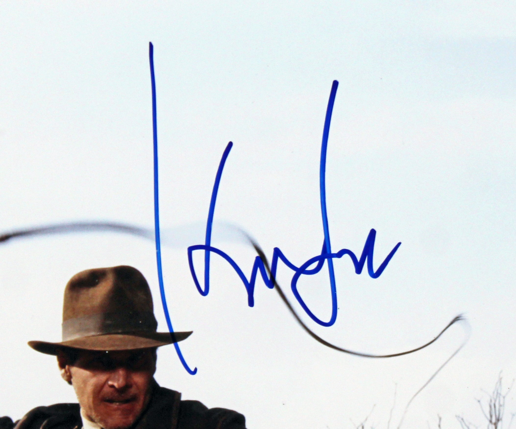 Harrison Ford & Steven Spielberg Indiana Jones Signed Framed Display BAS & JSA