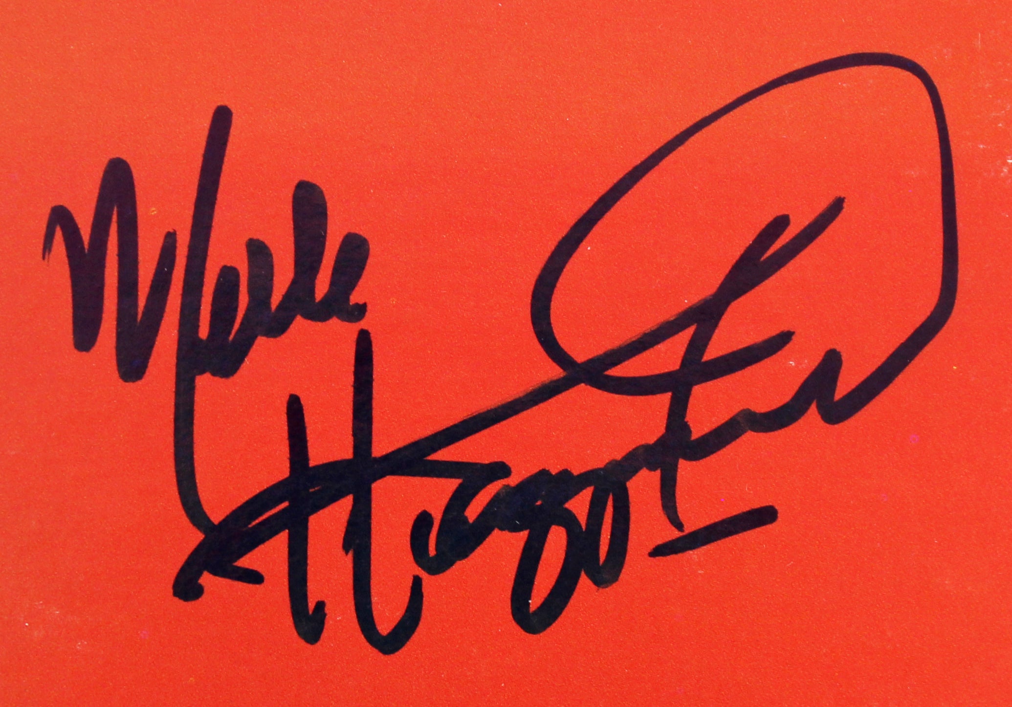 Merle Haggard Authentic Signed His 30th Album Album Cover BAS #BG83132