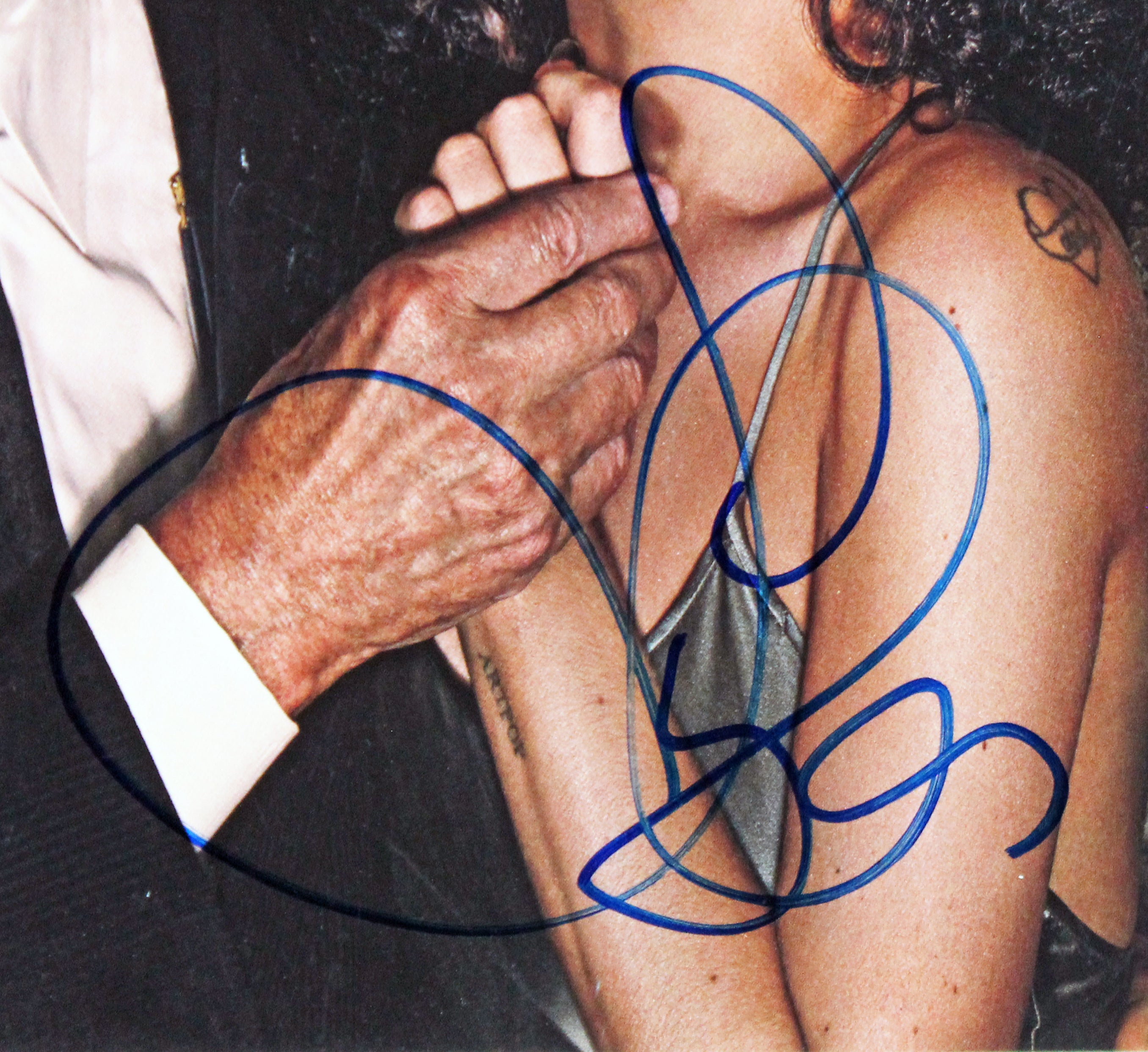 Tony Bennett & Lady Gaga Authentic Signed Framed Display Autographed BAS
