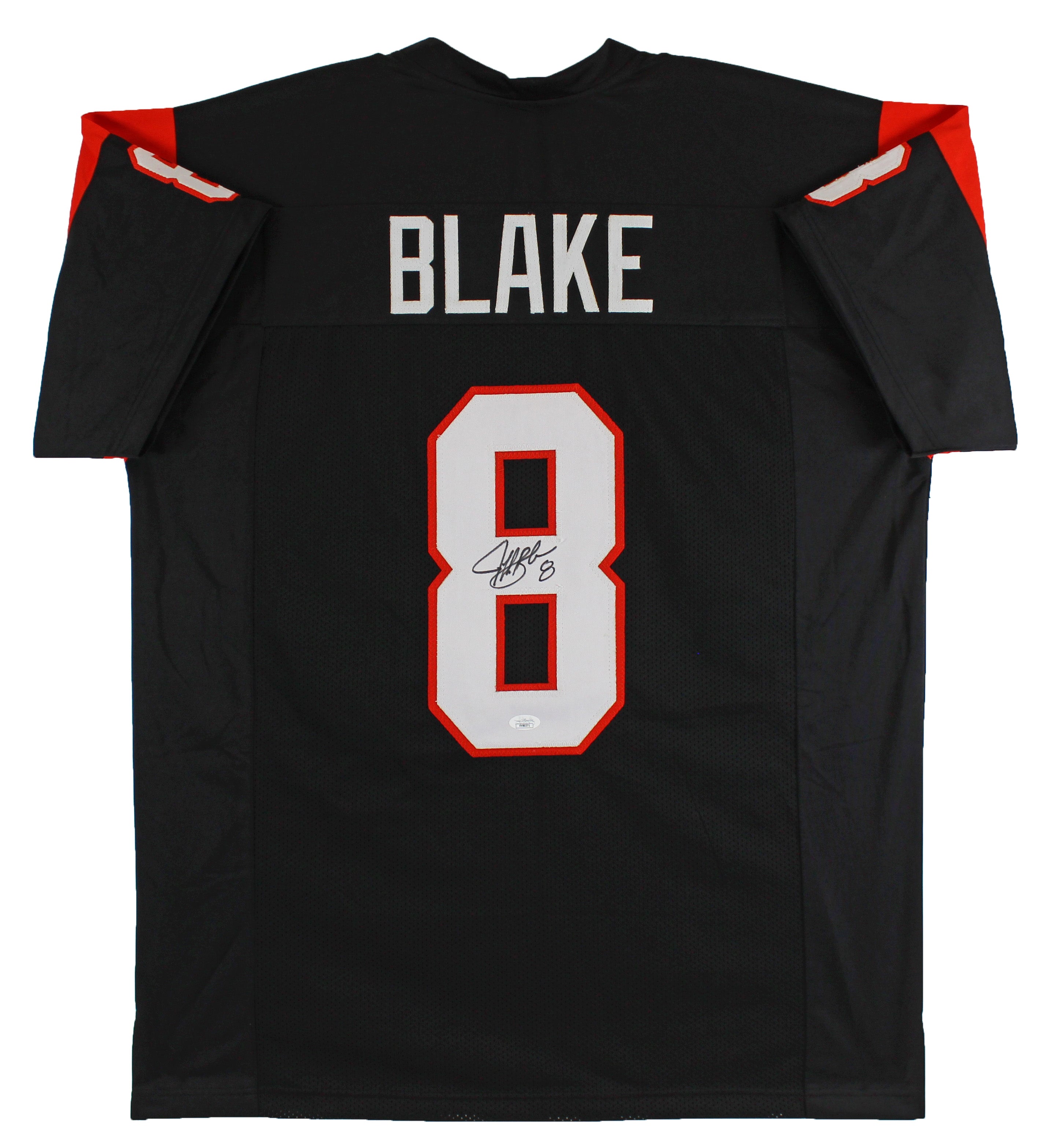 Jeff Blake Authentic Signed Black Pro Style Jersey Autographed JSA