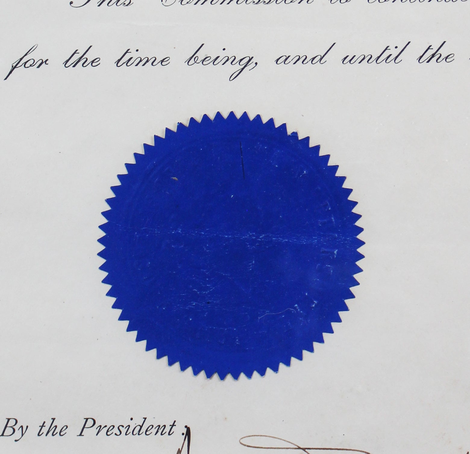Theodore Roosevelt Signed Framed 15x18.5 1907 Military Appointment BAS #AA03328