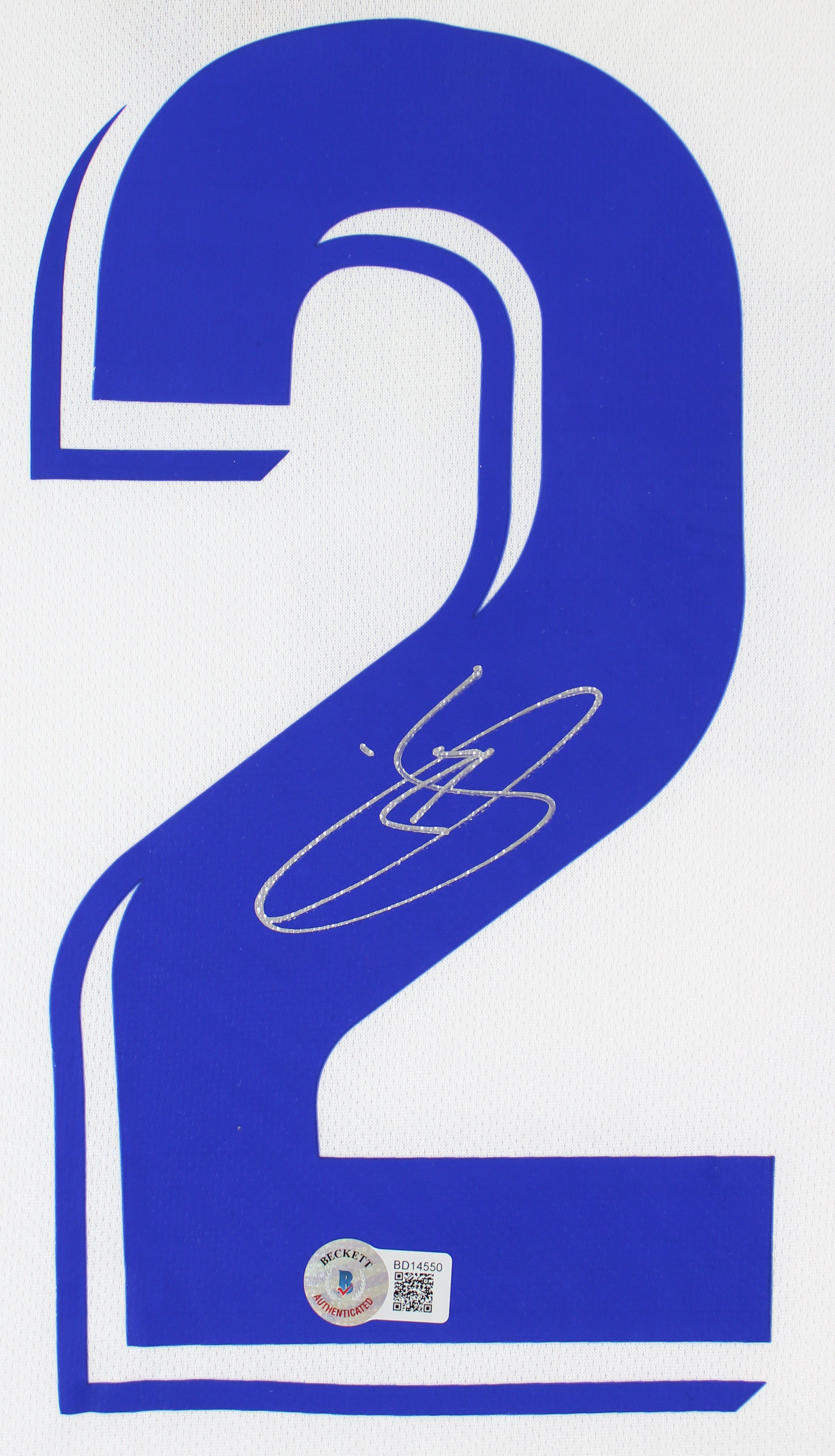 Real Madrid Vincius Viní Jr. Authentic Signed White Adidas Jersey BAS