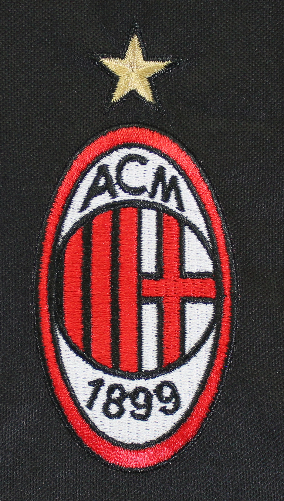 AC Milan Ronaldinho Authentic Signed Black & Red Adidas Jersey w/ Black Sig BAS