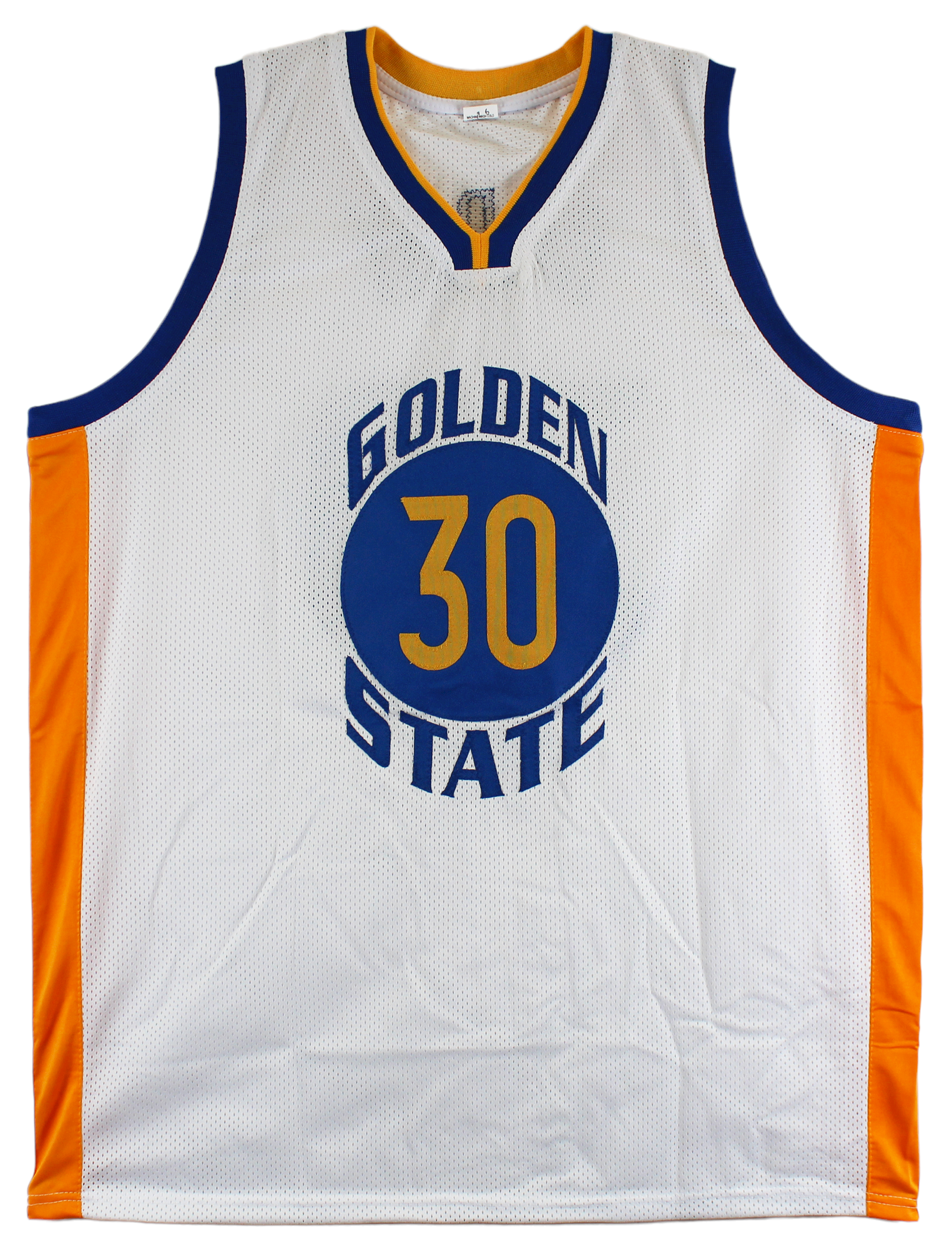 Stephen Curry Authentic Signed White Pro Style Jersey Autographed BAS