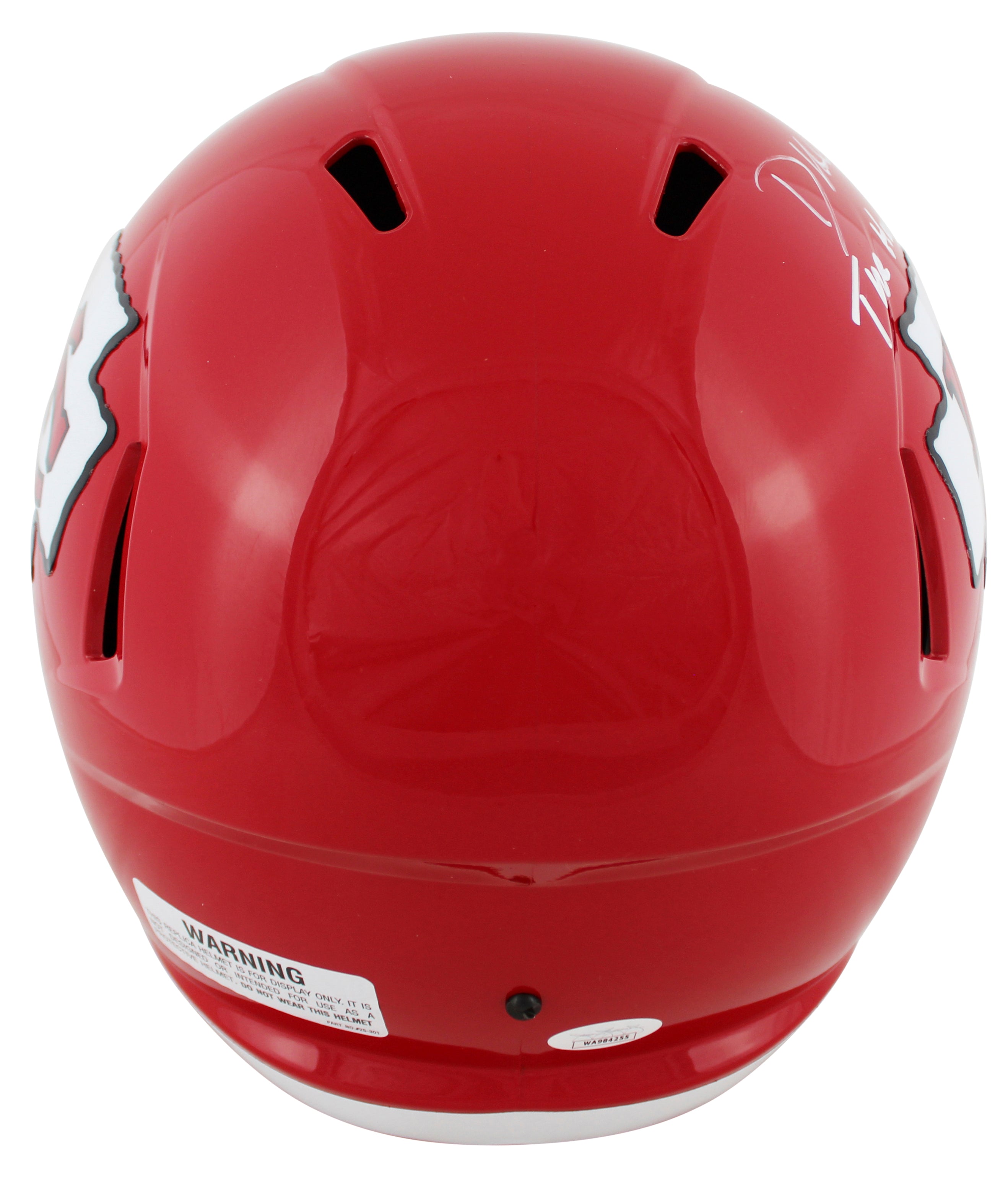 Chiefs Dante Hall "Human Joy Stick" Signed Full Size Speed Rep Helmet JSA Wit