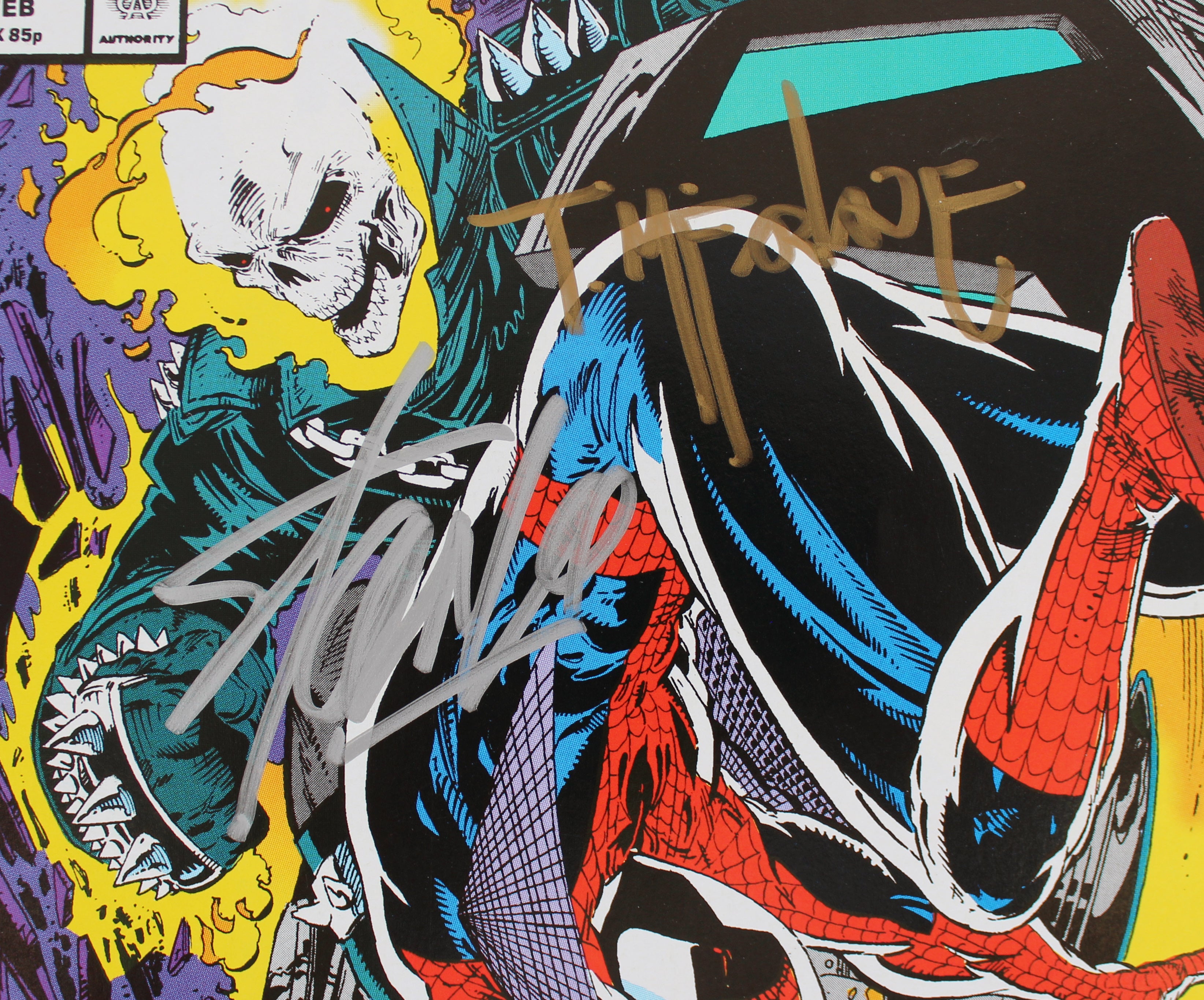 Stan Lee & Todd McFarlane Authentic Signed Spider-Man #7 Comic JSA #XX05177