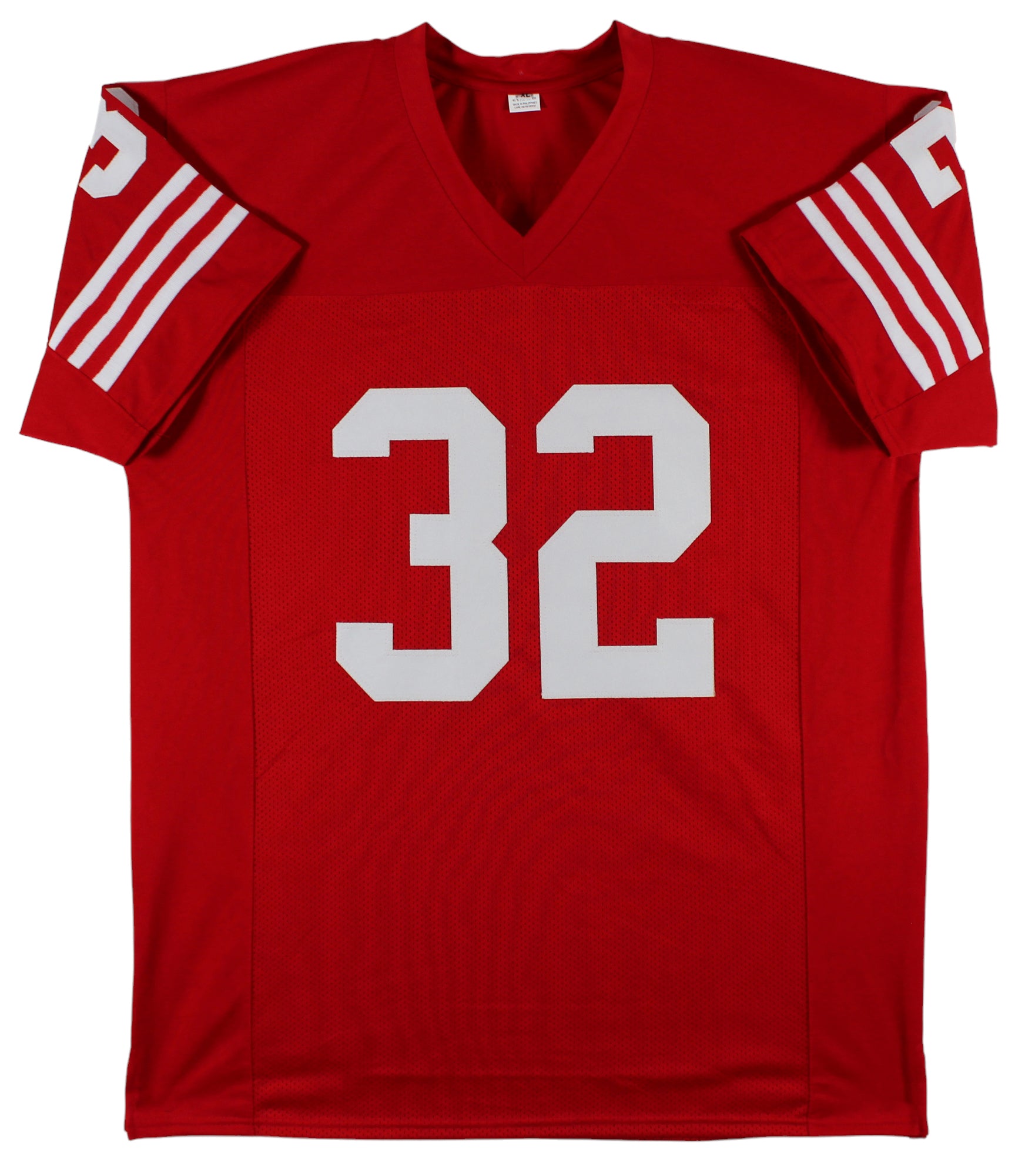 O.J. Simpson "HOF 85" Authentic Signed Red Pro Style Jersey BAS Witnessed