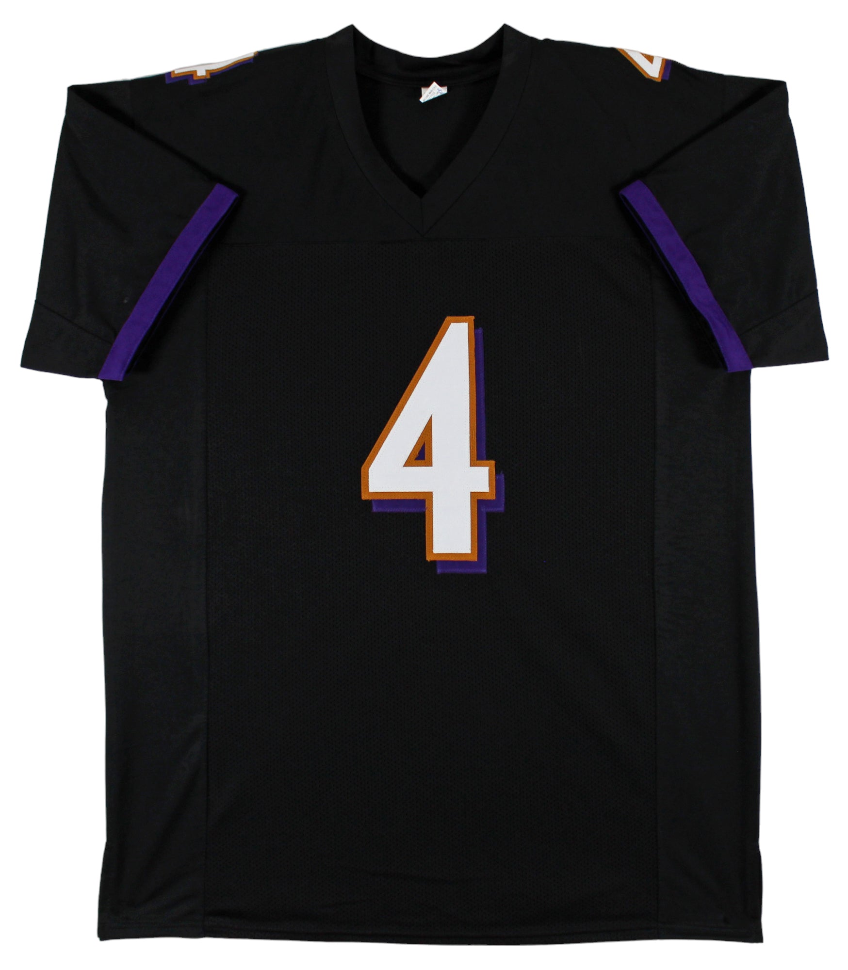 Zay Flowers Authentic Signed Black Pro Style Jersey Autographed BAS