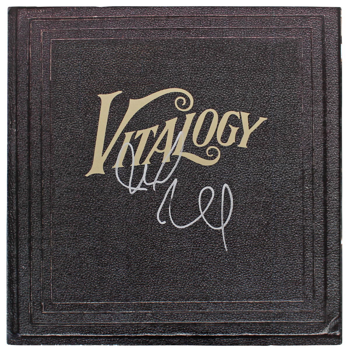 Mike McCready Pearl Jam Signed Vitalogy Album Cover W/ Vinyl BAS #S12894