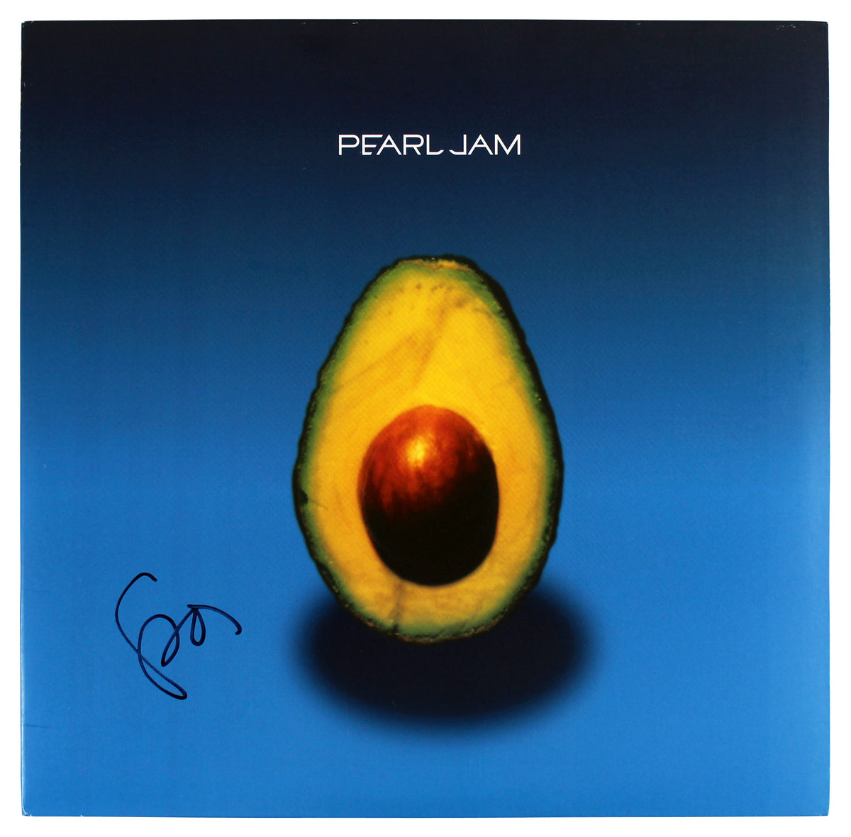 Stone Gossard Pearl Jam Signed Avocado Album Cover W/ Vinyl JSA #rr42354
