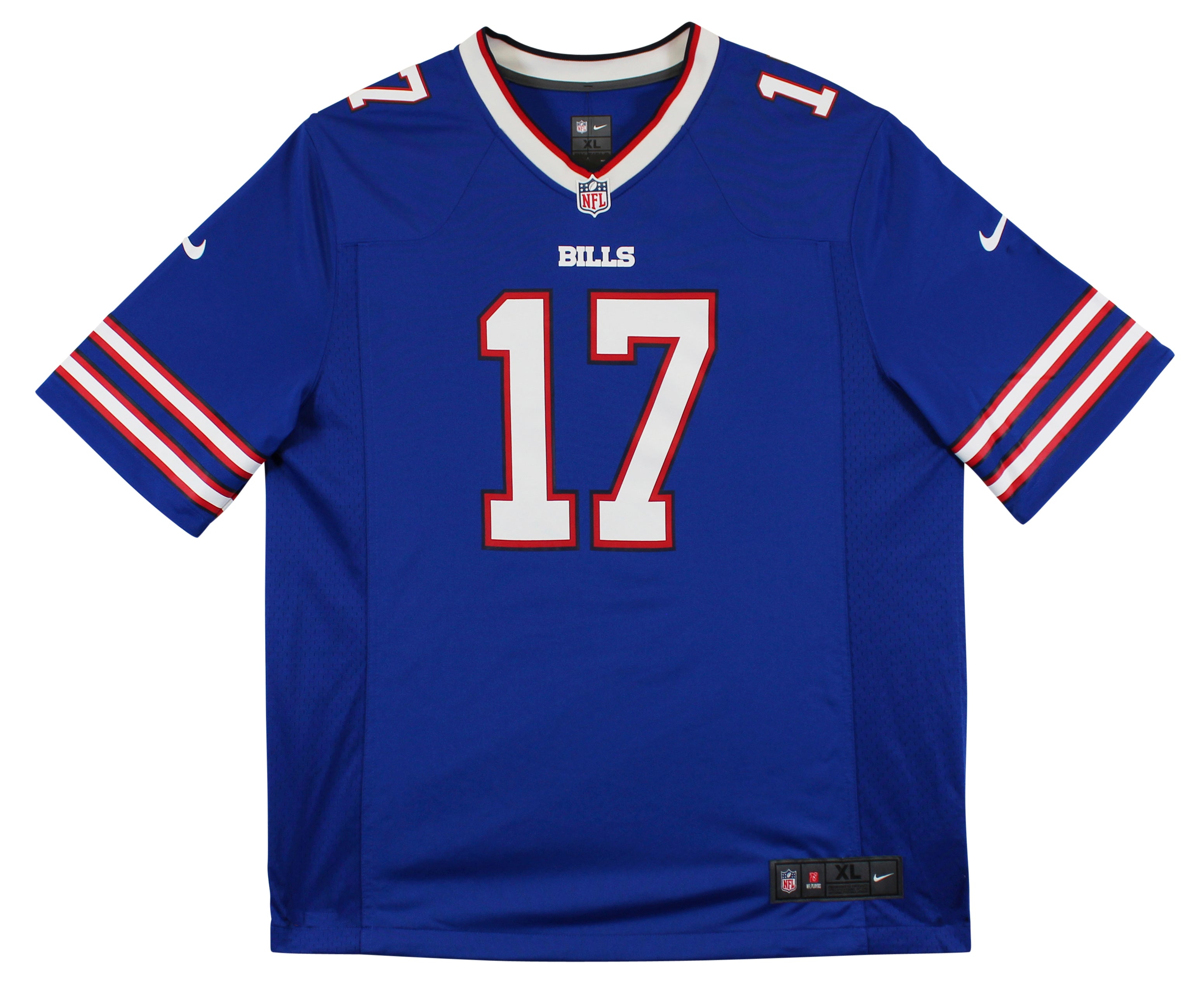 Bills Josh Allen Authentic Signed Blue Nike Jersey w/ Black Sig BAS Witnessed