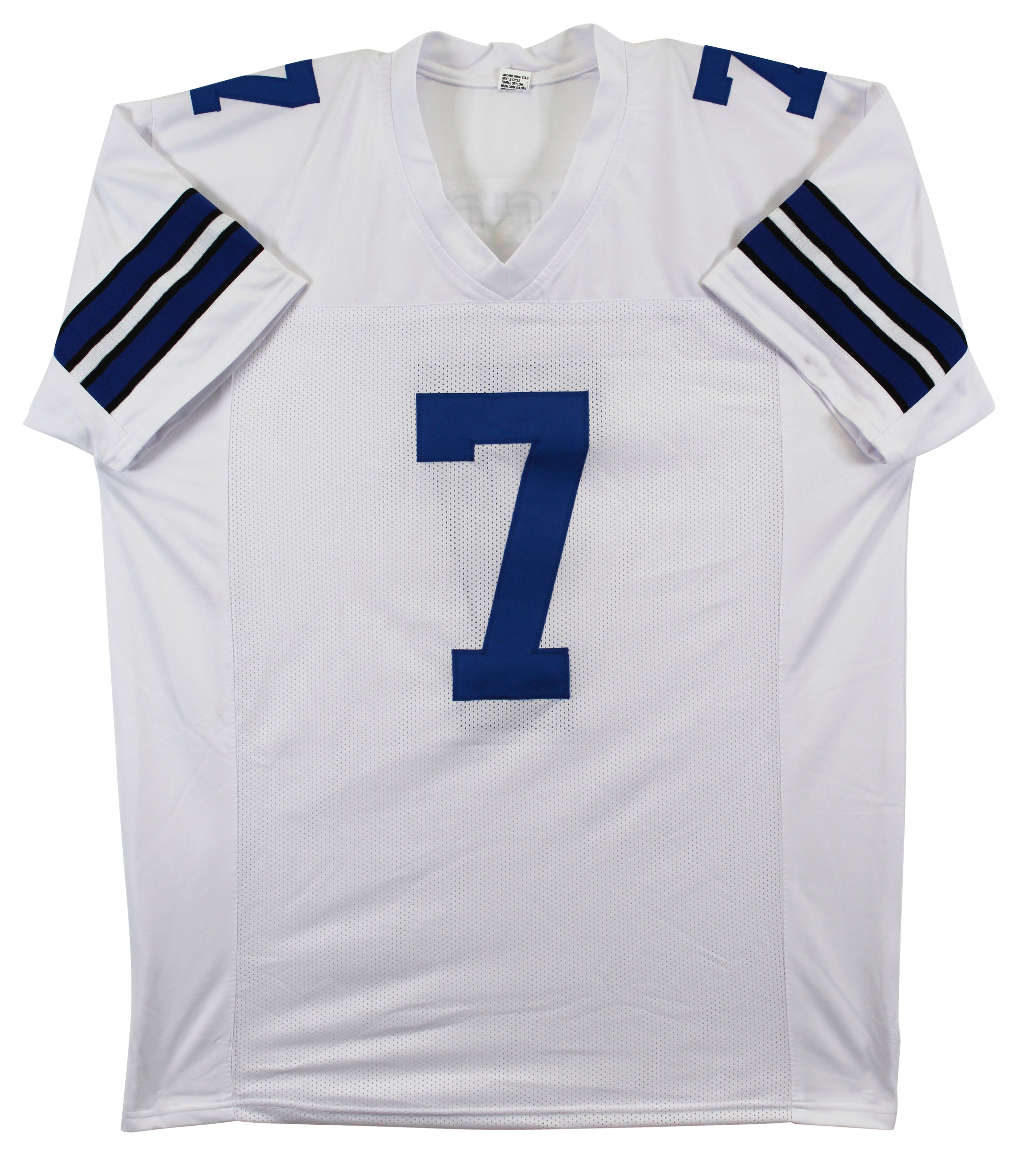 Trevon Diggs Authentic Signed White Pro Style Jersey Autographed BAS